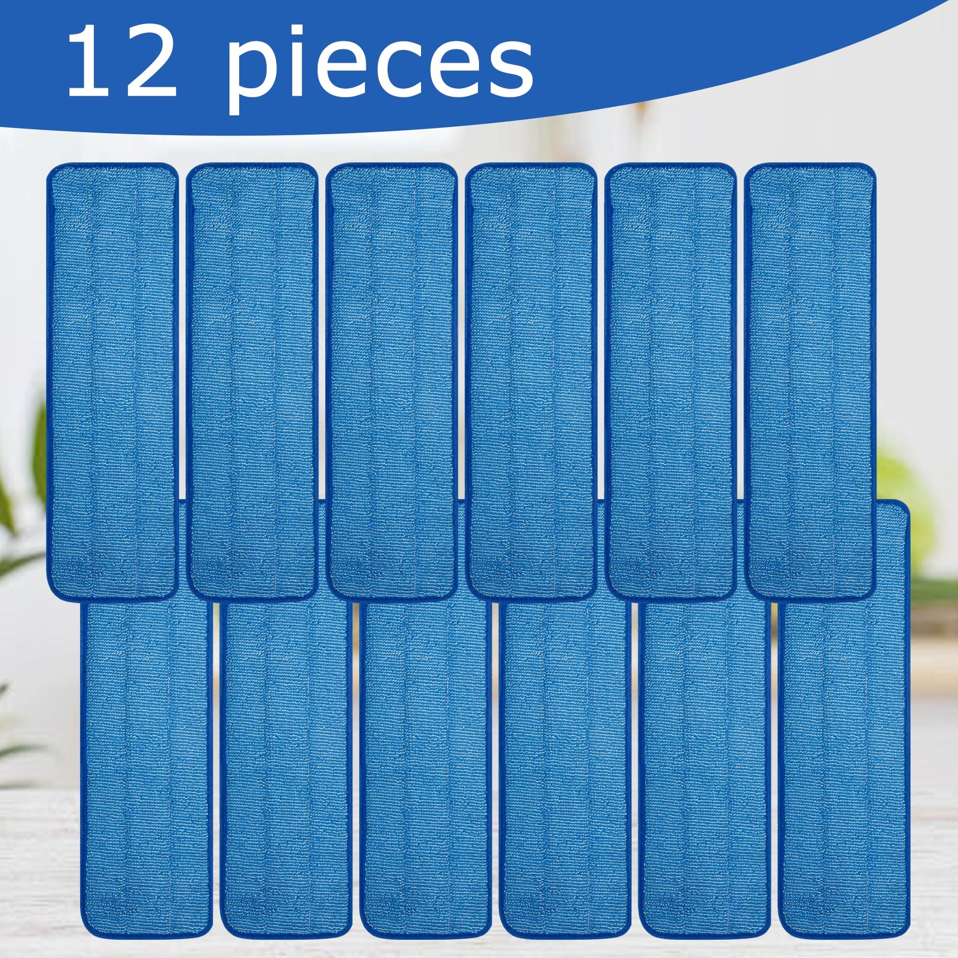 12 Pack Replacement Microfiber Pad (12 Count) - ModHome Supplies