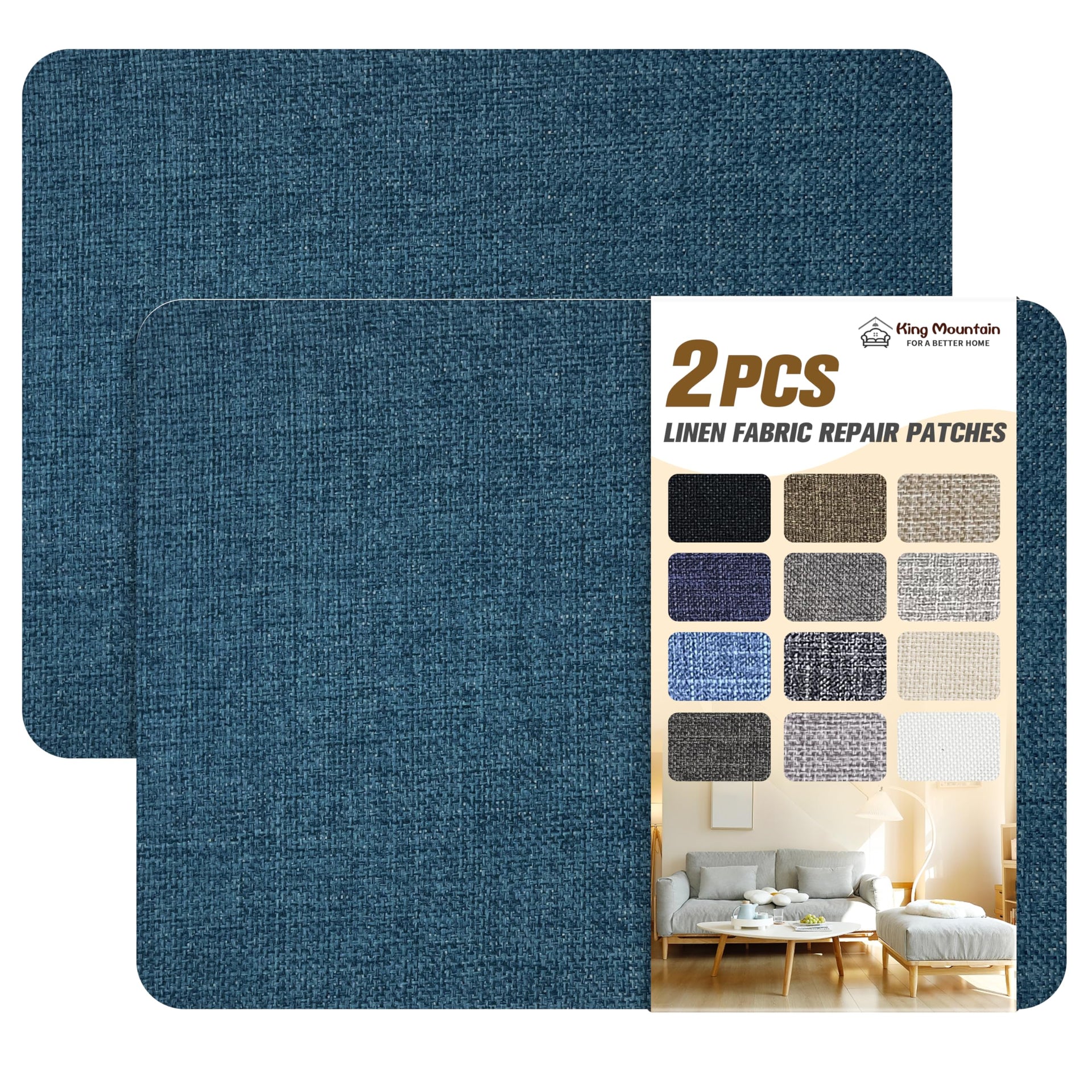 Coarse Linen Repair Patches