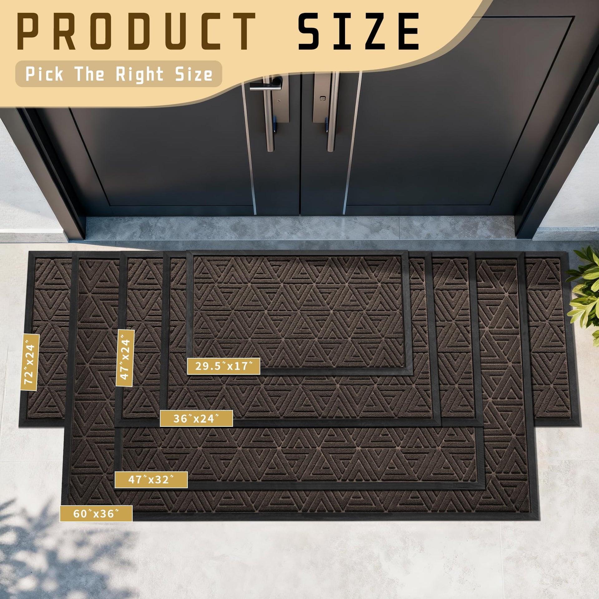 Large Door Mat 36x24