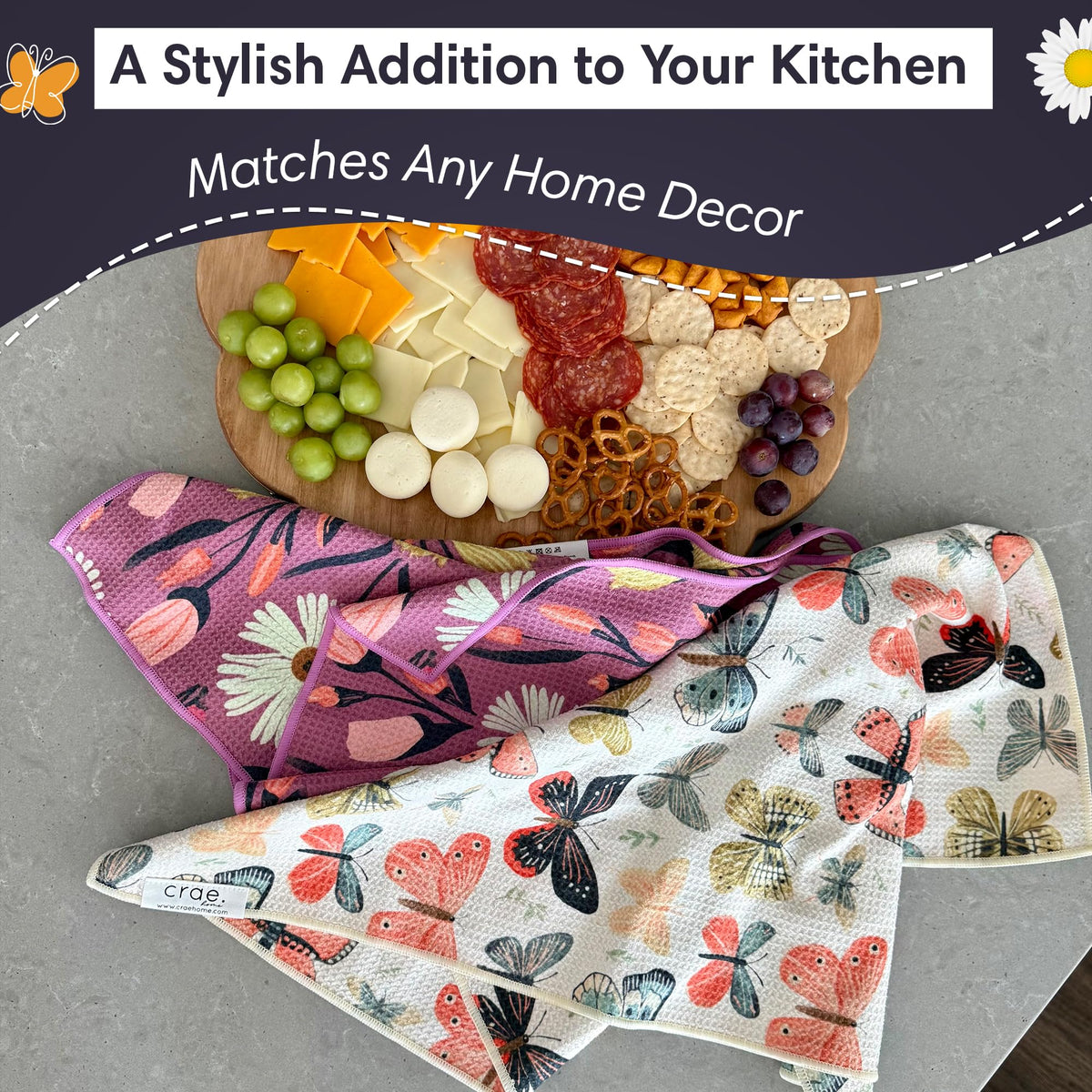 Microfiber Hand Towel & Washcloth Set (2 Count)