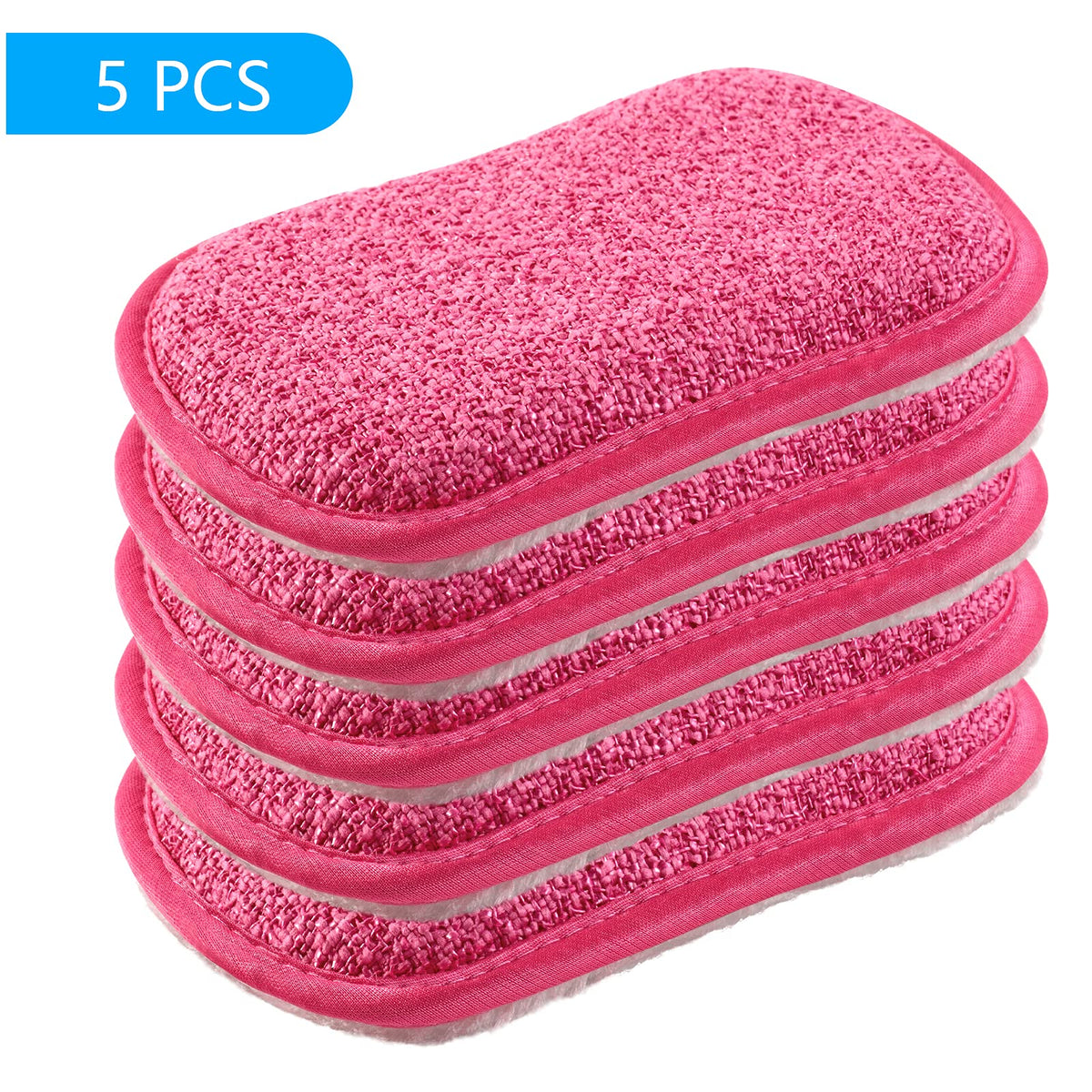 Kitchen Dish Sponge Scrubber Non Scratch (5 Count)