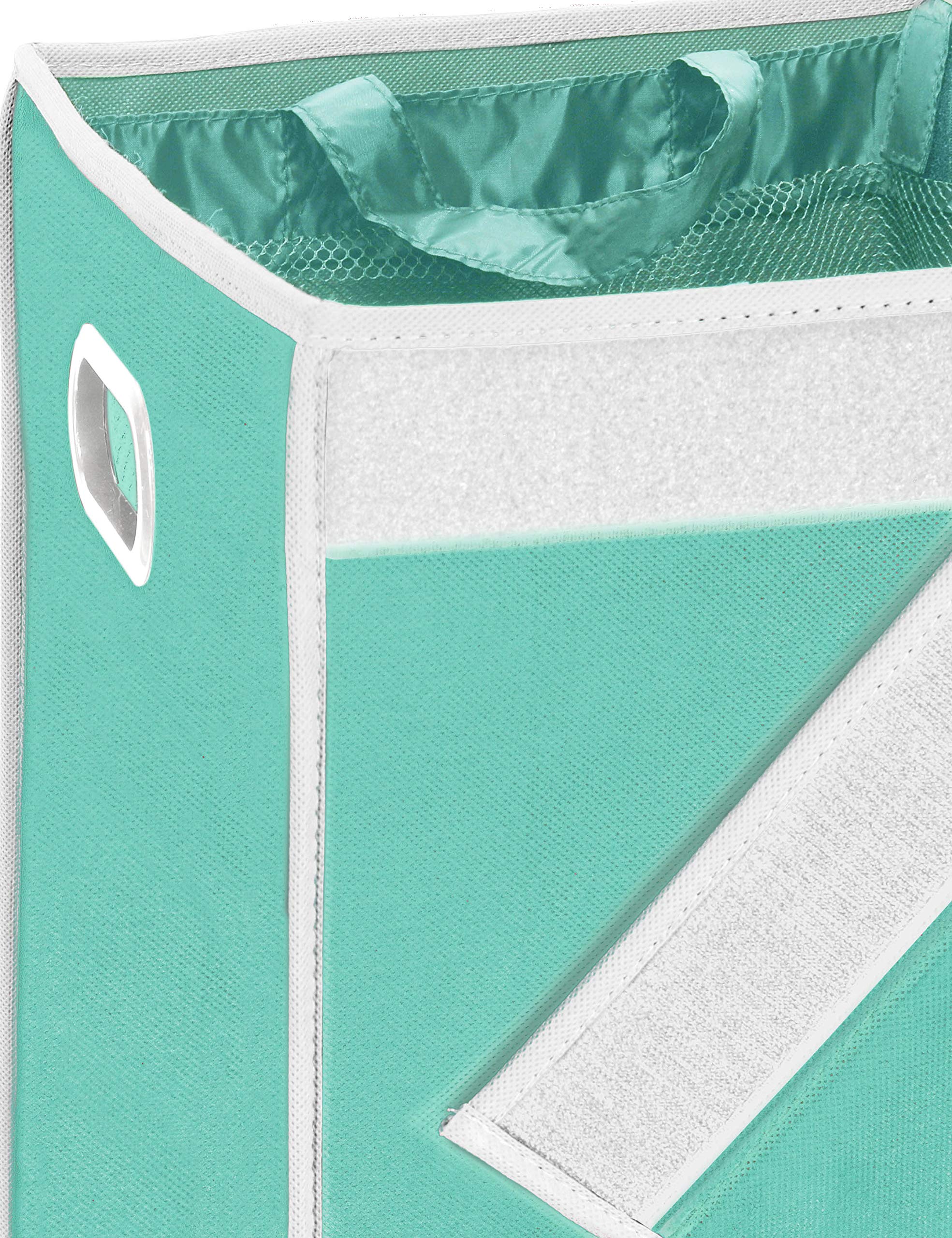Double Laundry Hamper with Lid & Removable Bags