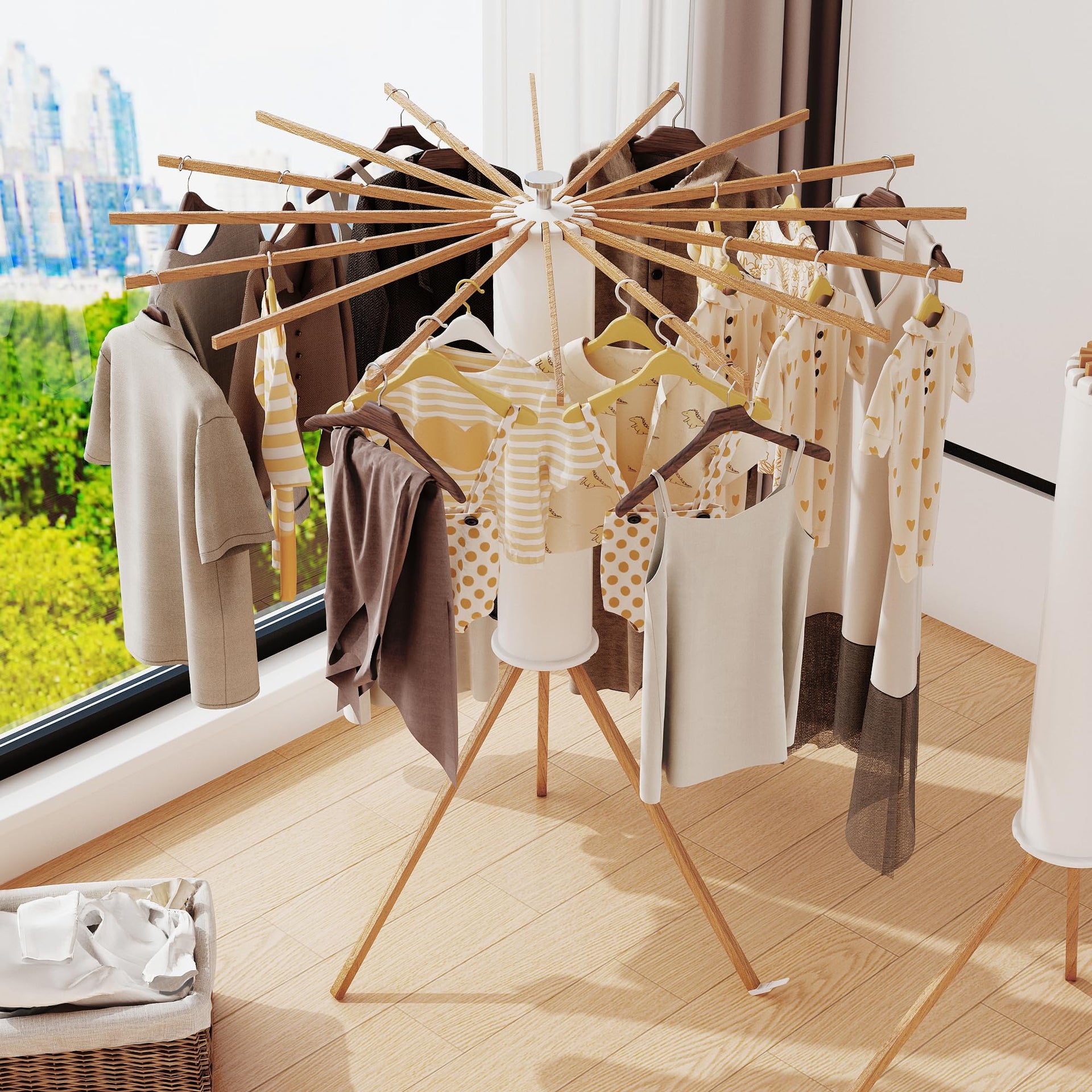 Clothes Drying Rack Tripod