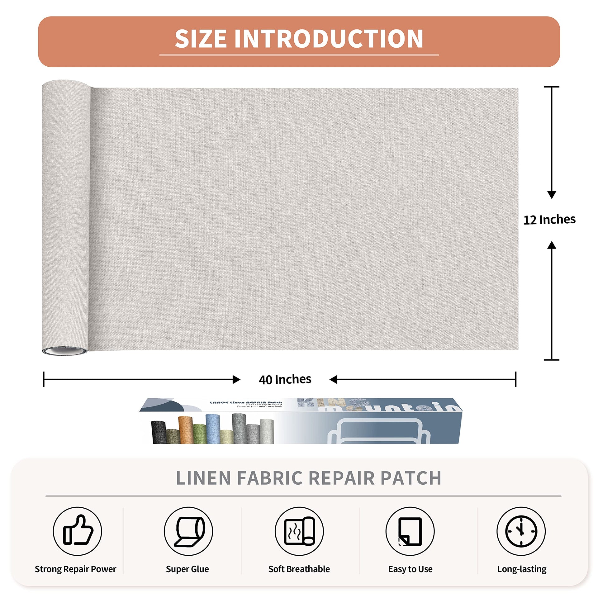 Fine Linen Fabric Patches