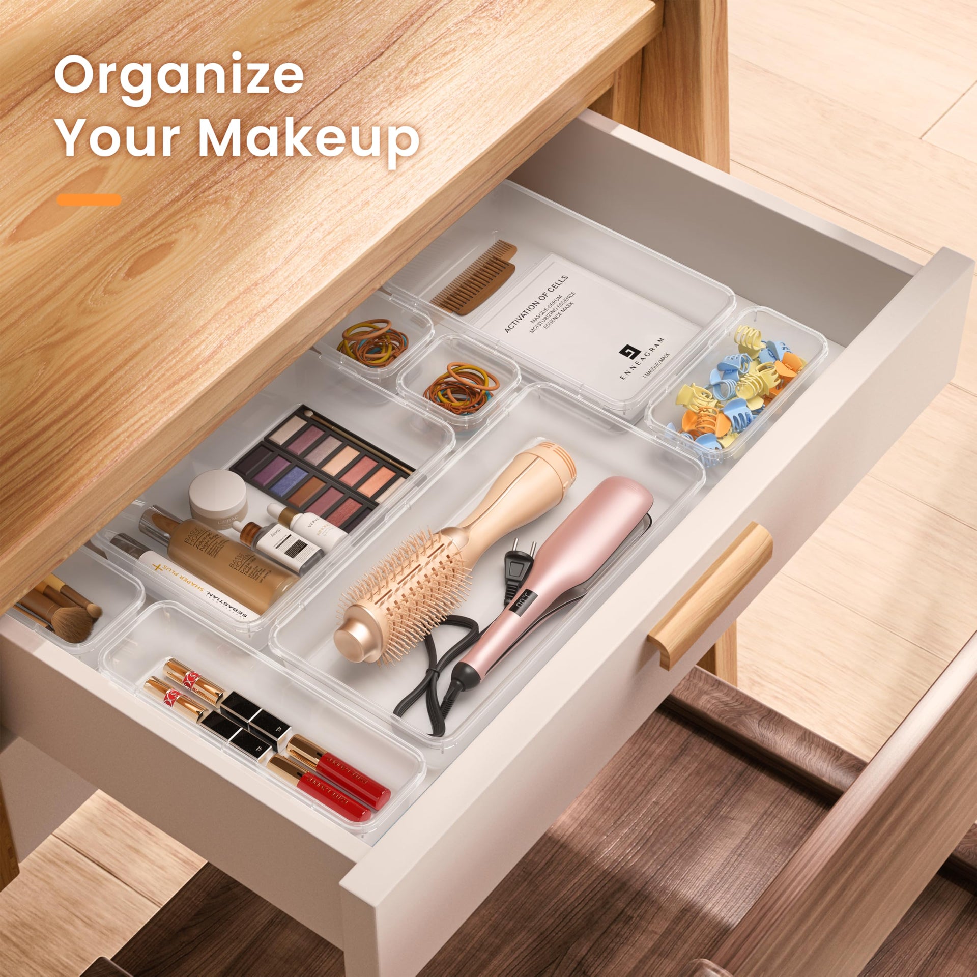 Military Grade】 Drawer Organizer (28 Count)