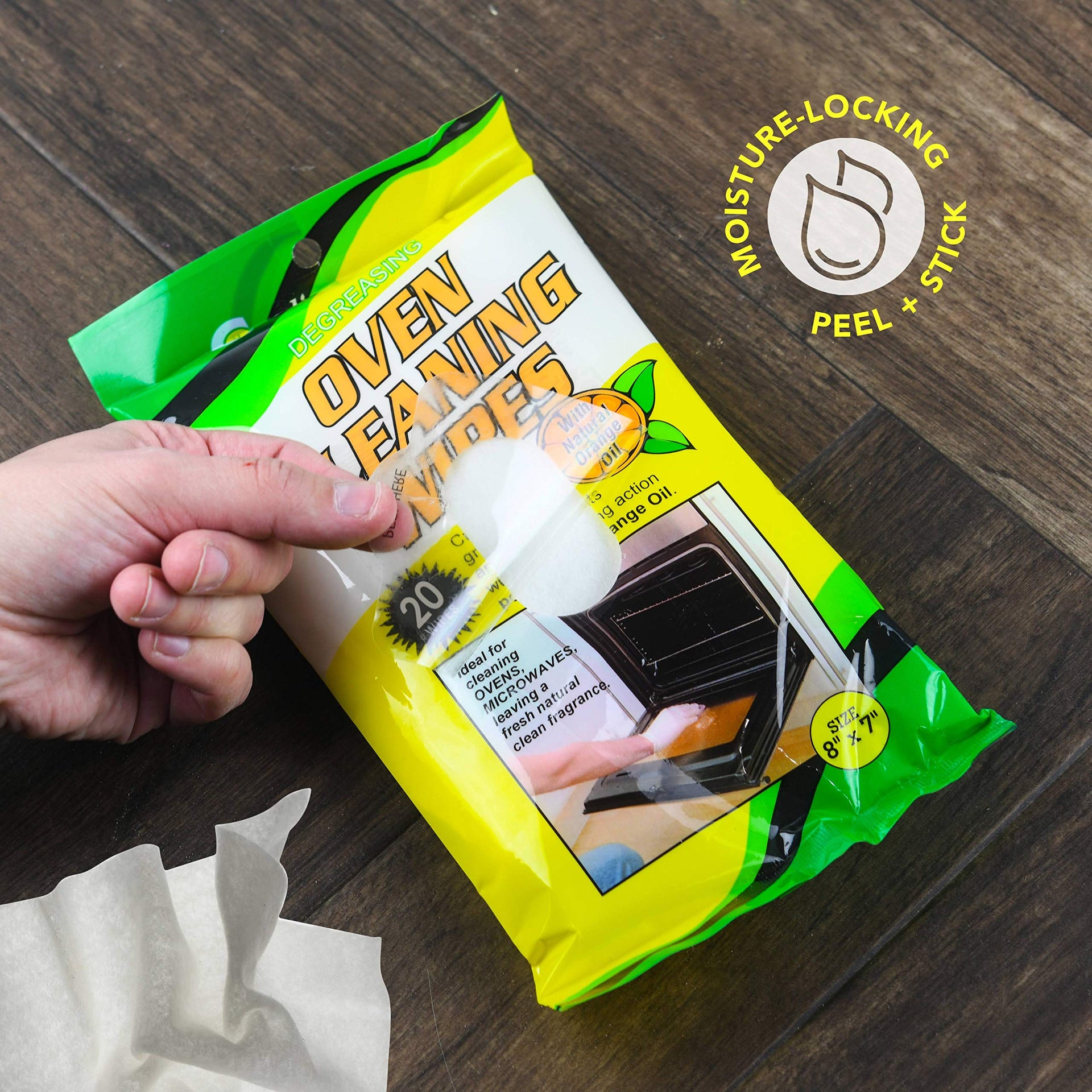Degreasing Oven Cleaning Wipes 20 Wipes (20 Count)