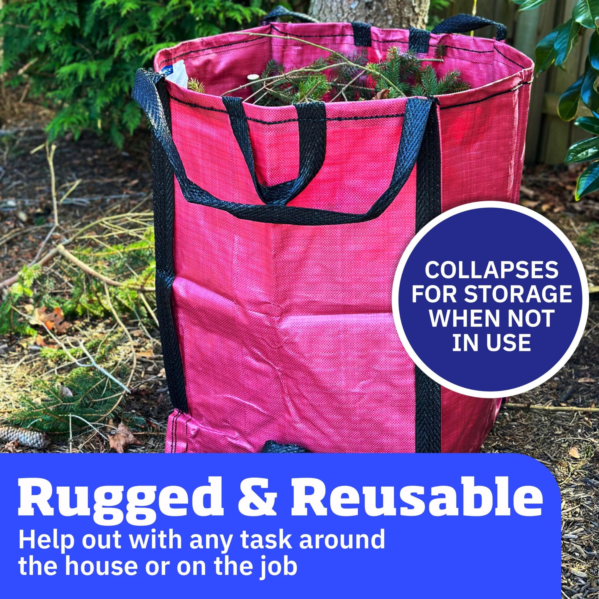 Heavy Duty Home and Yard Bags (3 Count)