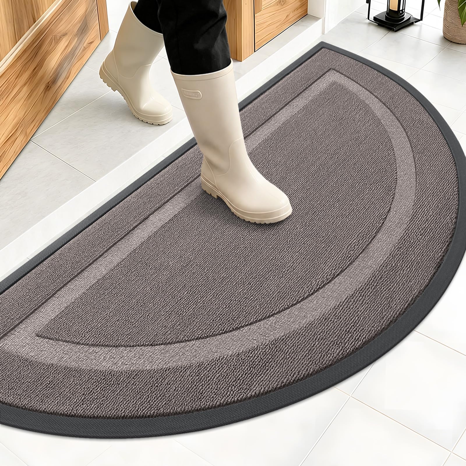 Half Circle Front Door Mat Outside 47x23 All