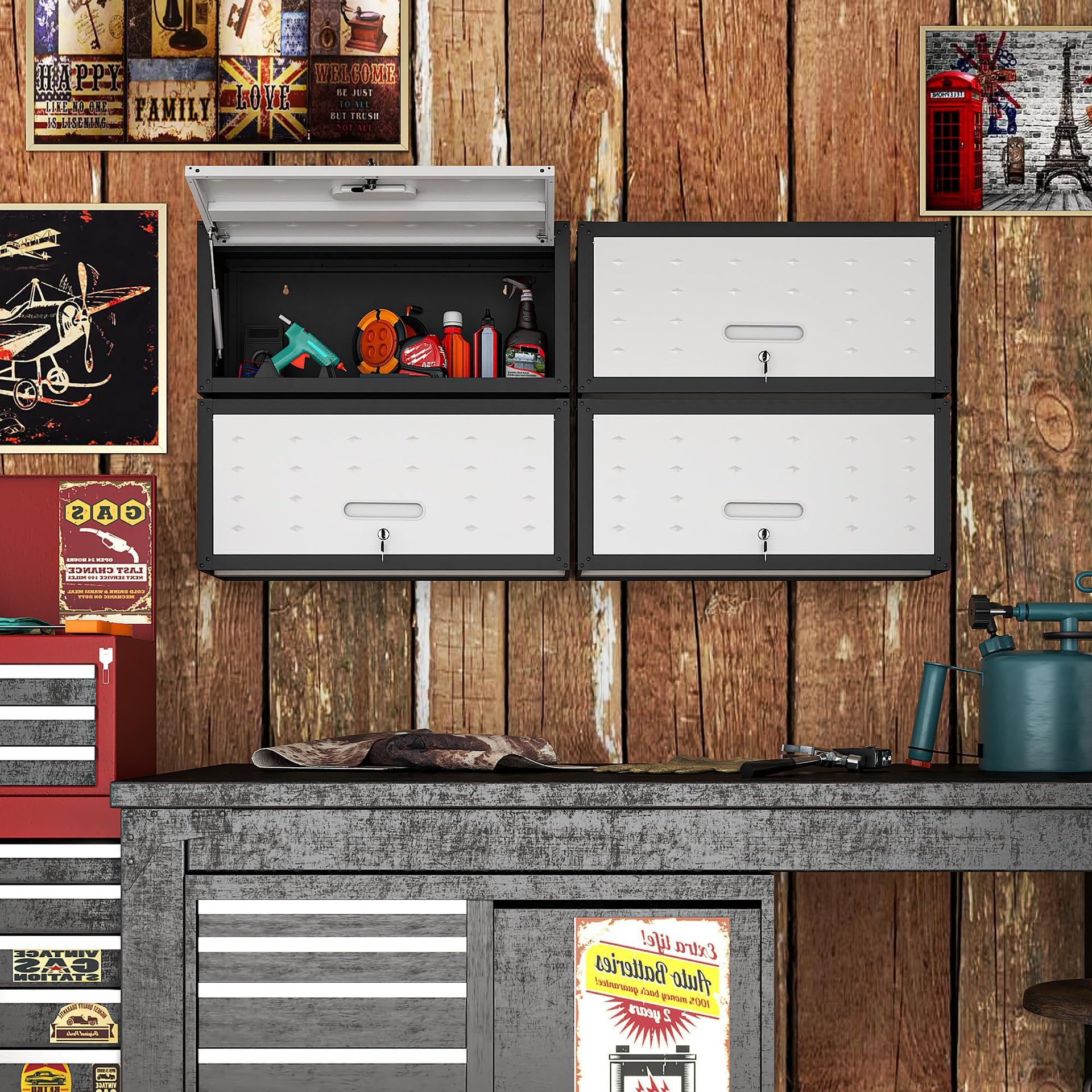 Metal Storage Cabinet for Garage