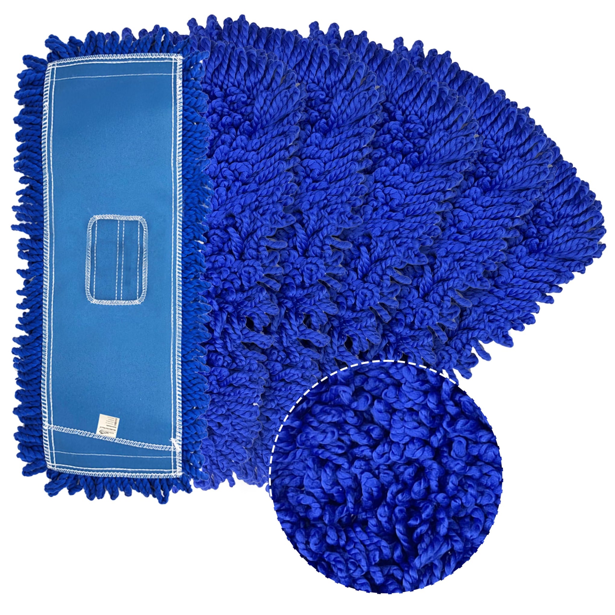18" Microfiber Dust Mop Head Replacement (6 Count) - ModHome Supplies