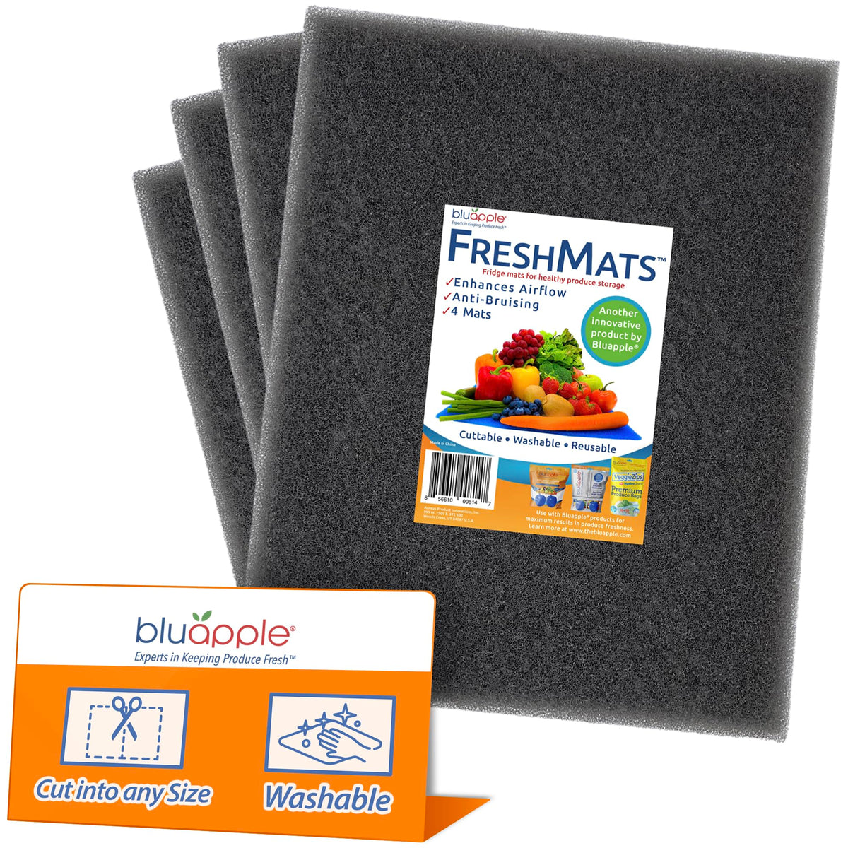 FreshMats Refrigerator Bin Liner (5 Sq Ft)