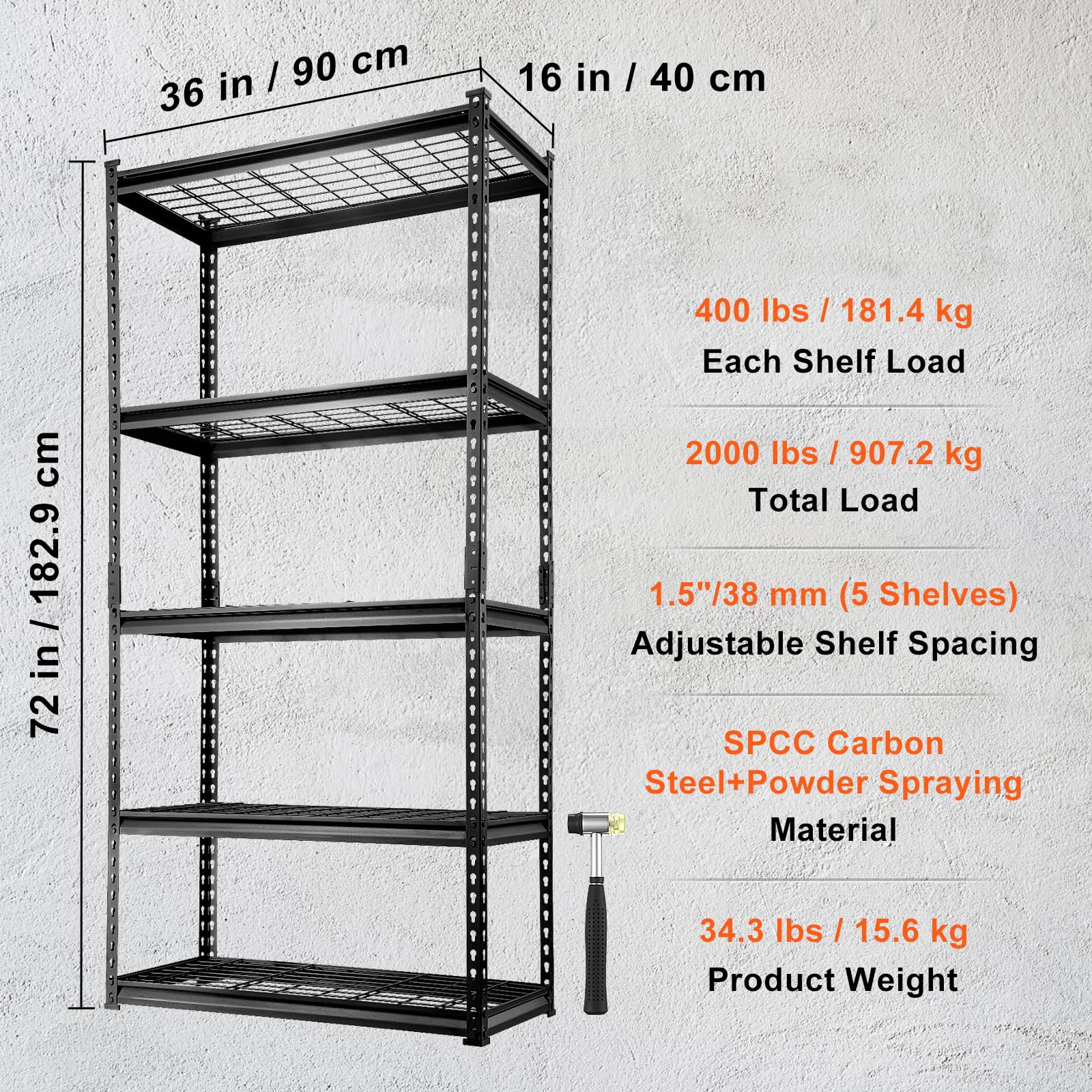 Storage Shelving Unit