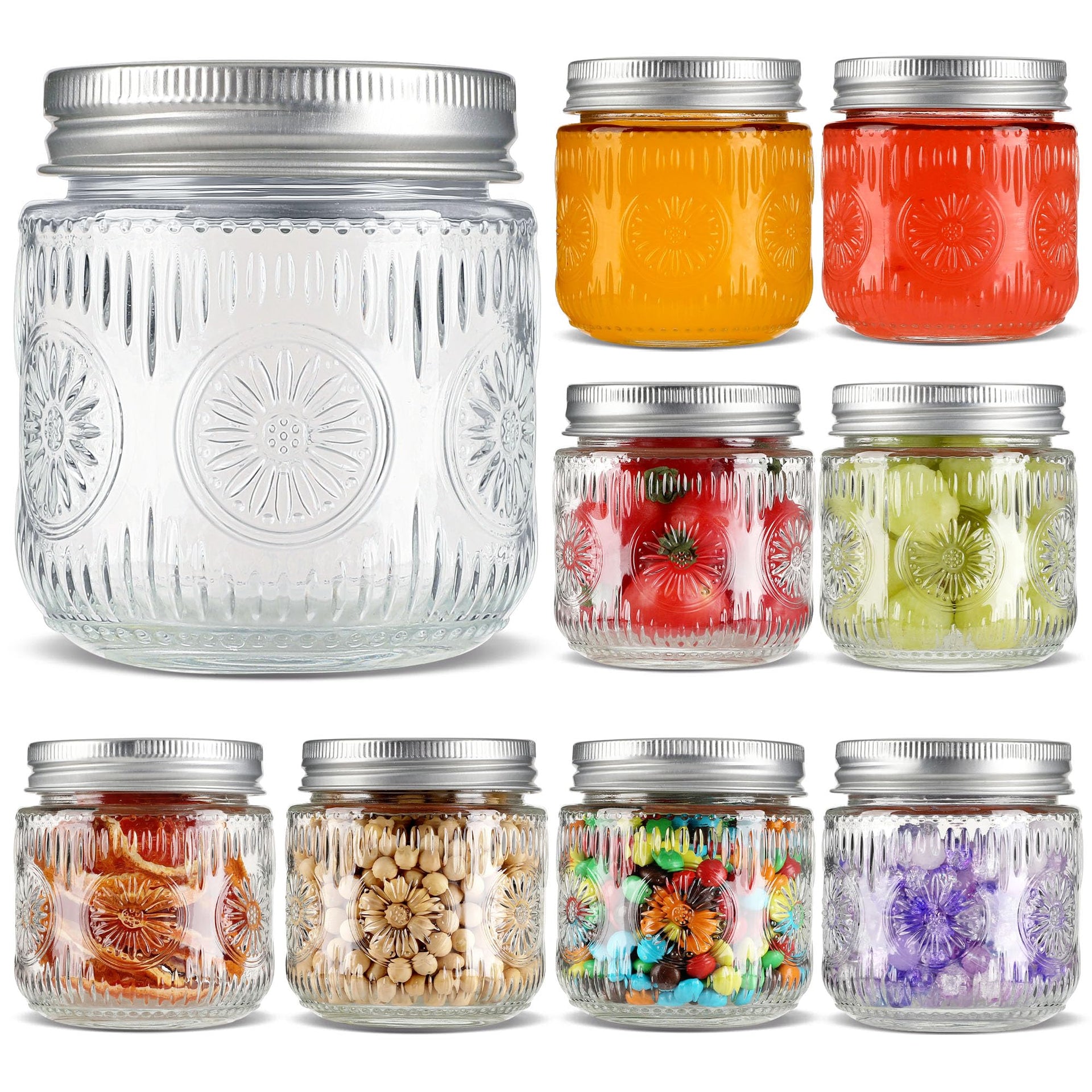 Mason Jars 8 oz (8 fluid ounce(s))