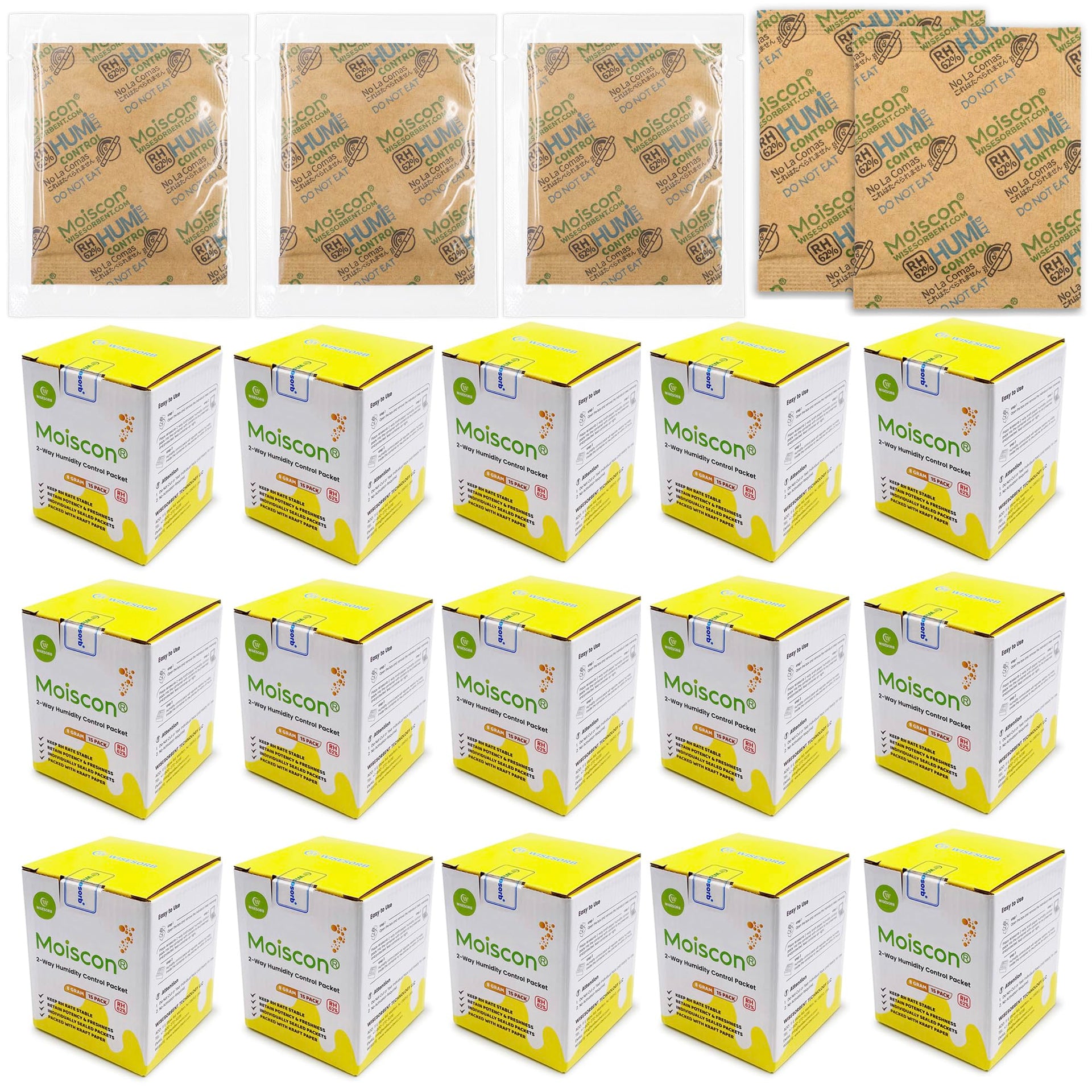 225 Pack 62% RH 8 Gram Two