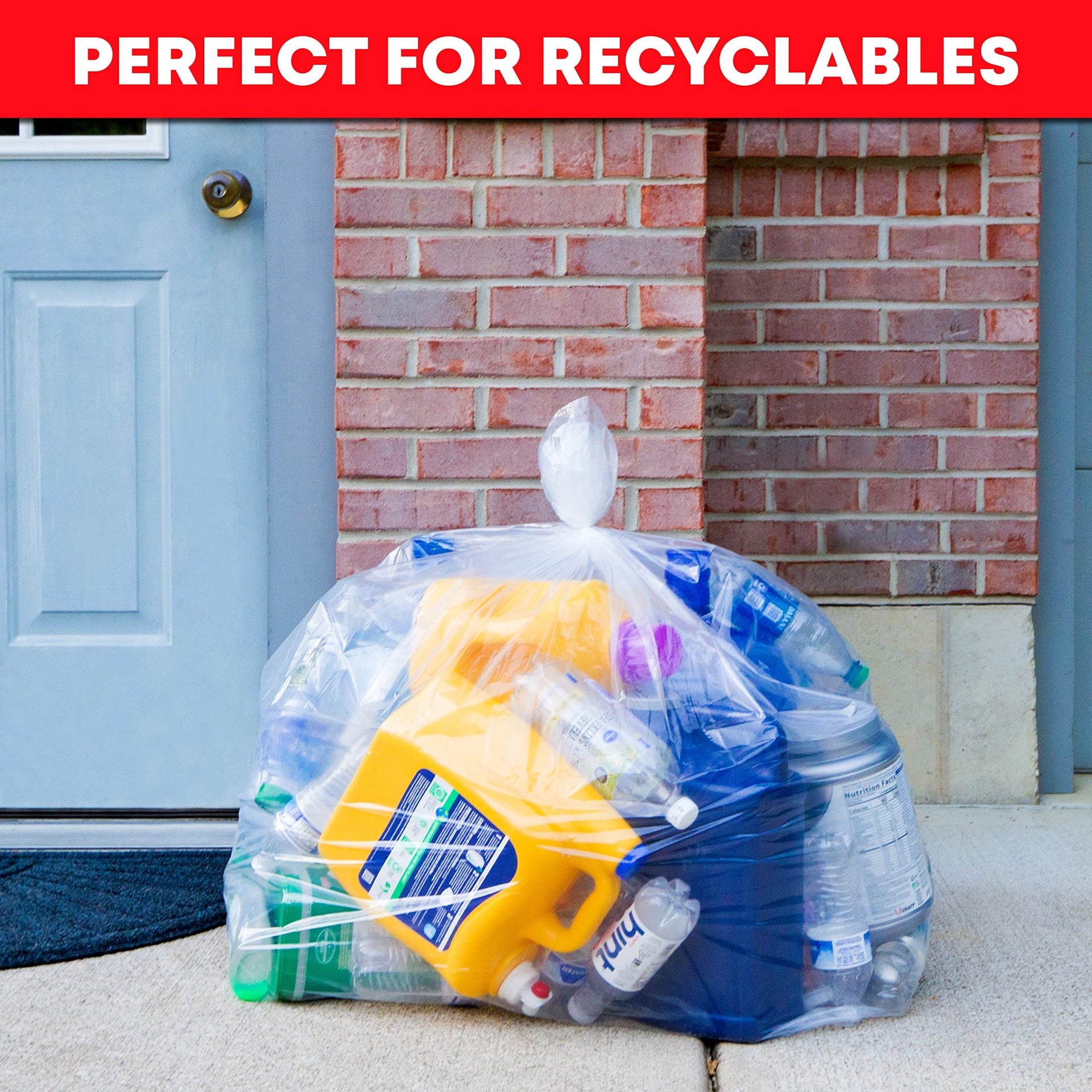 30 33 Gallon Trash Bags Heavy Duty (100 Count)