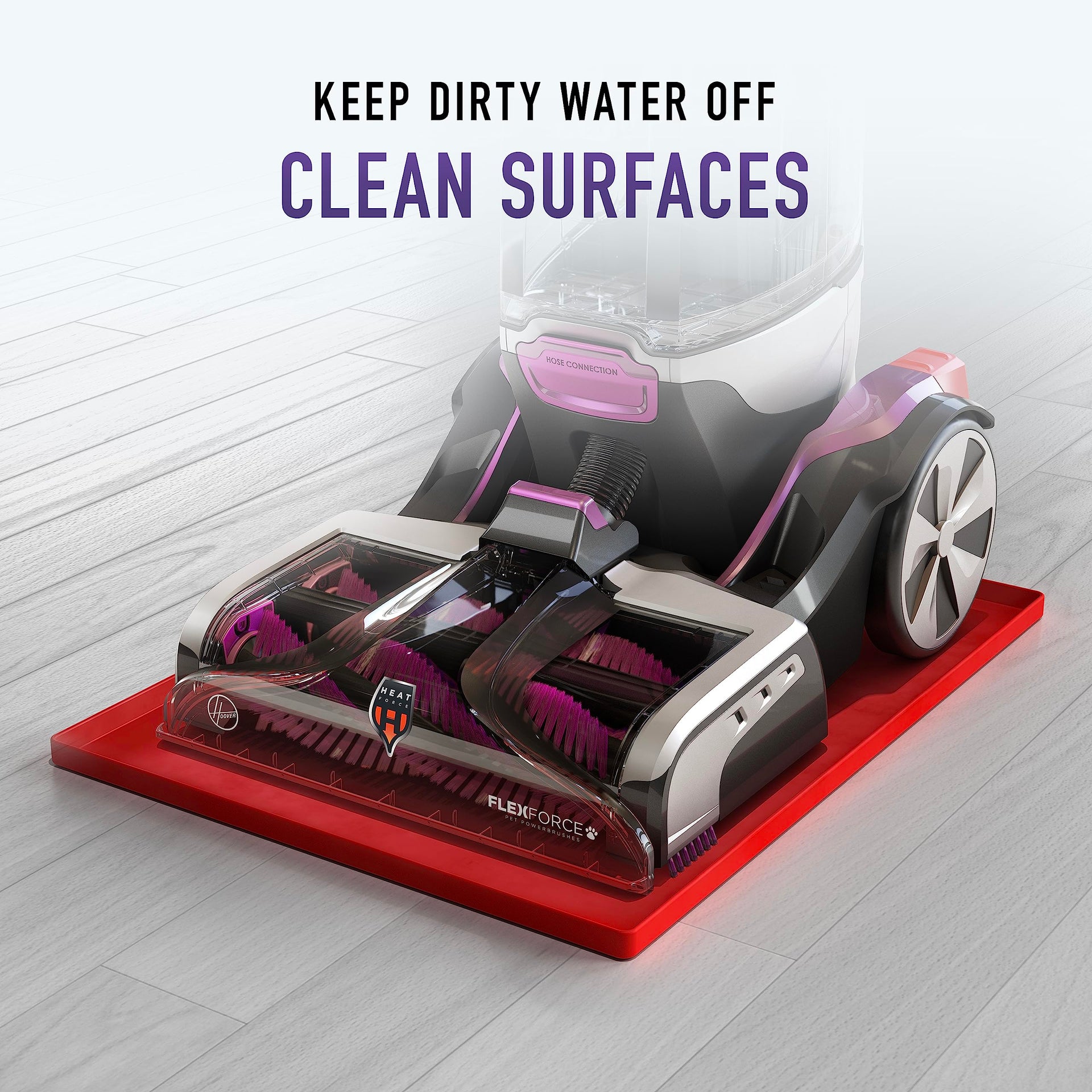 SmartWash Pet Cleaner with Spot Chaser Wand and Storage Mat