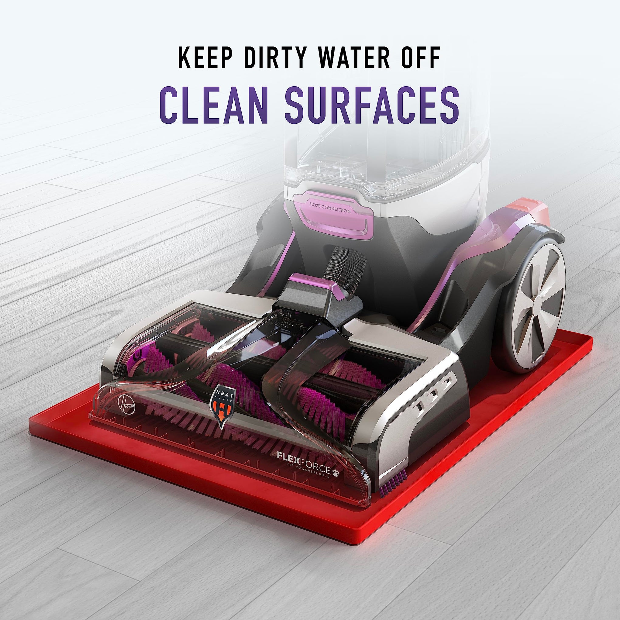 SmartWash Pet Cleaner with Spot Chaser Wand and Storage Mat