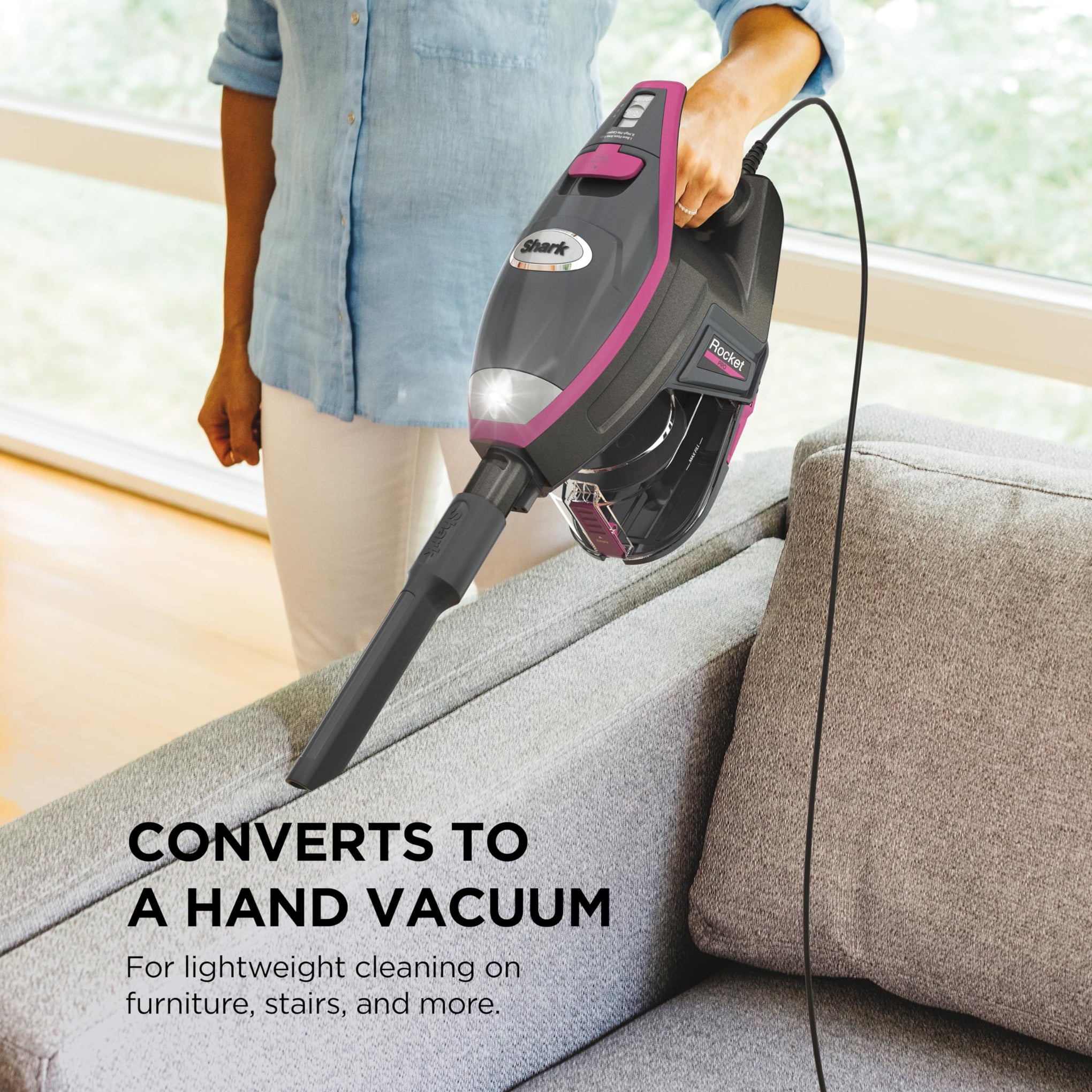 Rocket Pro DLX Corded Stick Vacuum