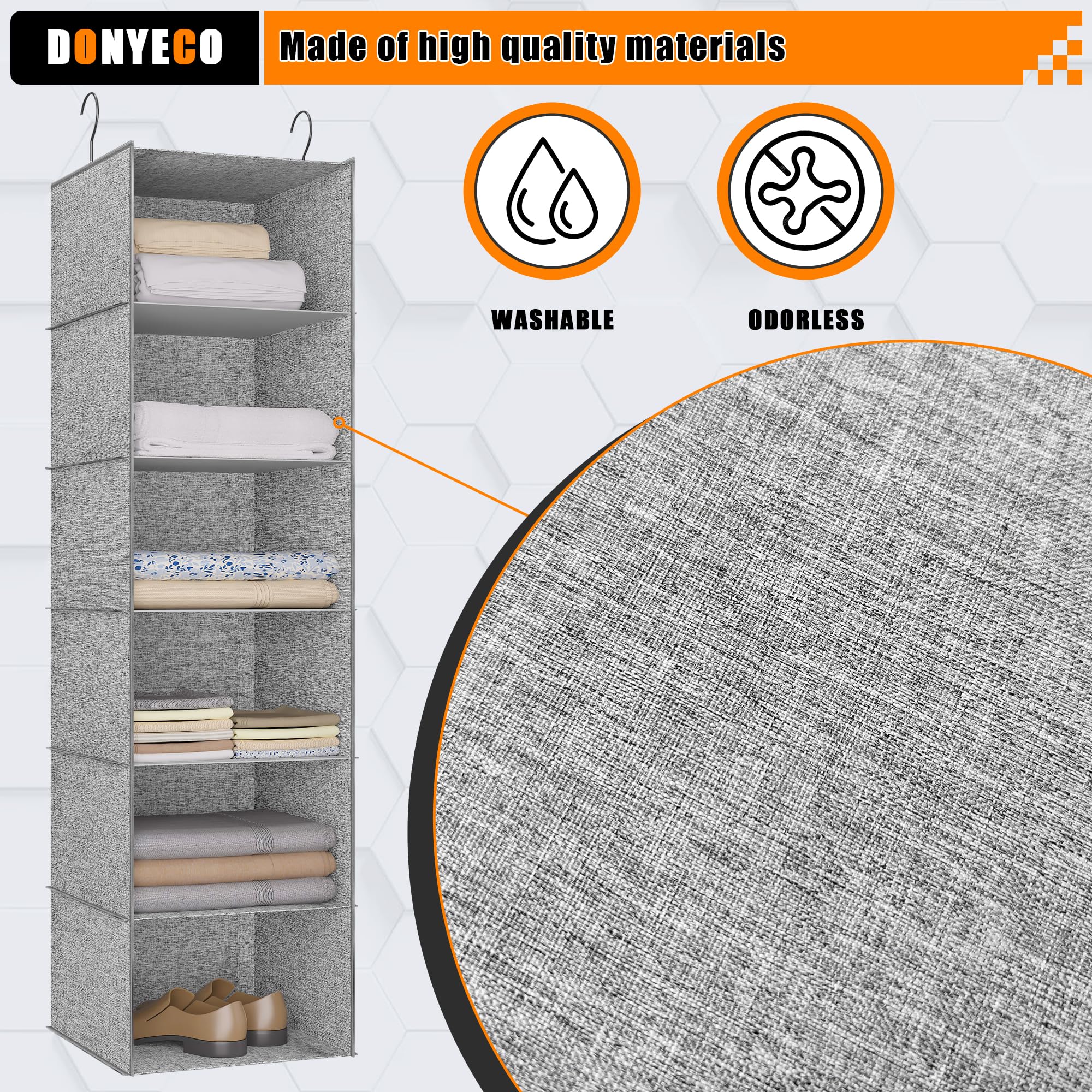 Hanging Closet Organizer 6