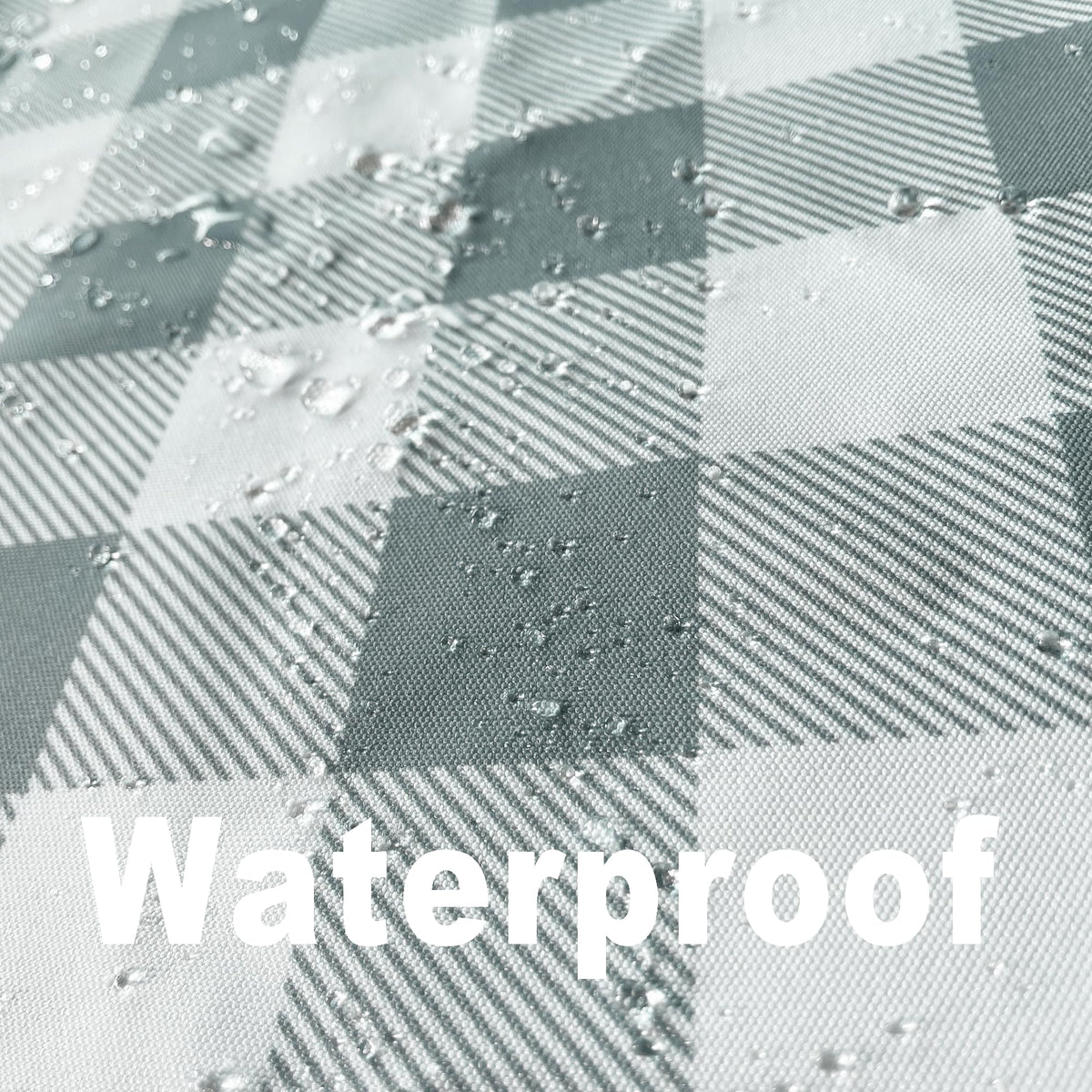 Classic Gingham Plaid Tablecloth Fabric