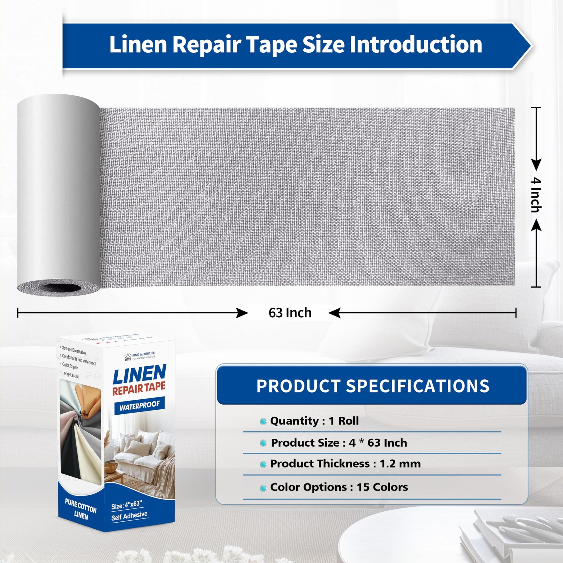 Linen Repair Patches