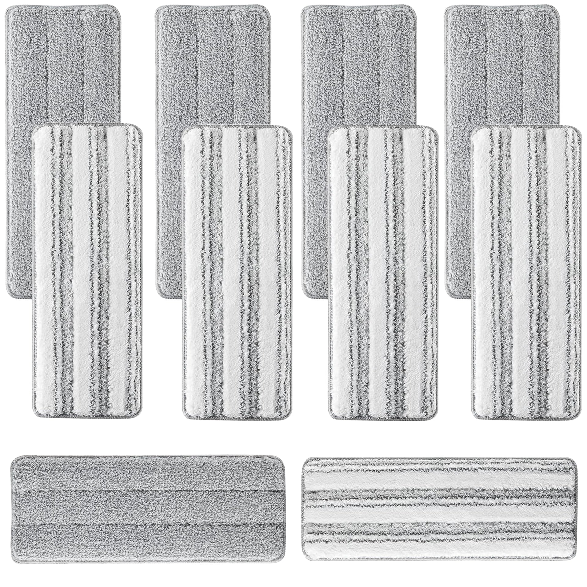 10 Pack Mop Replacement Pads for Joymoop (10 Count)