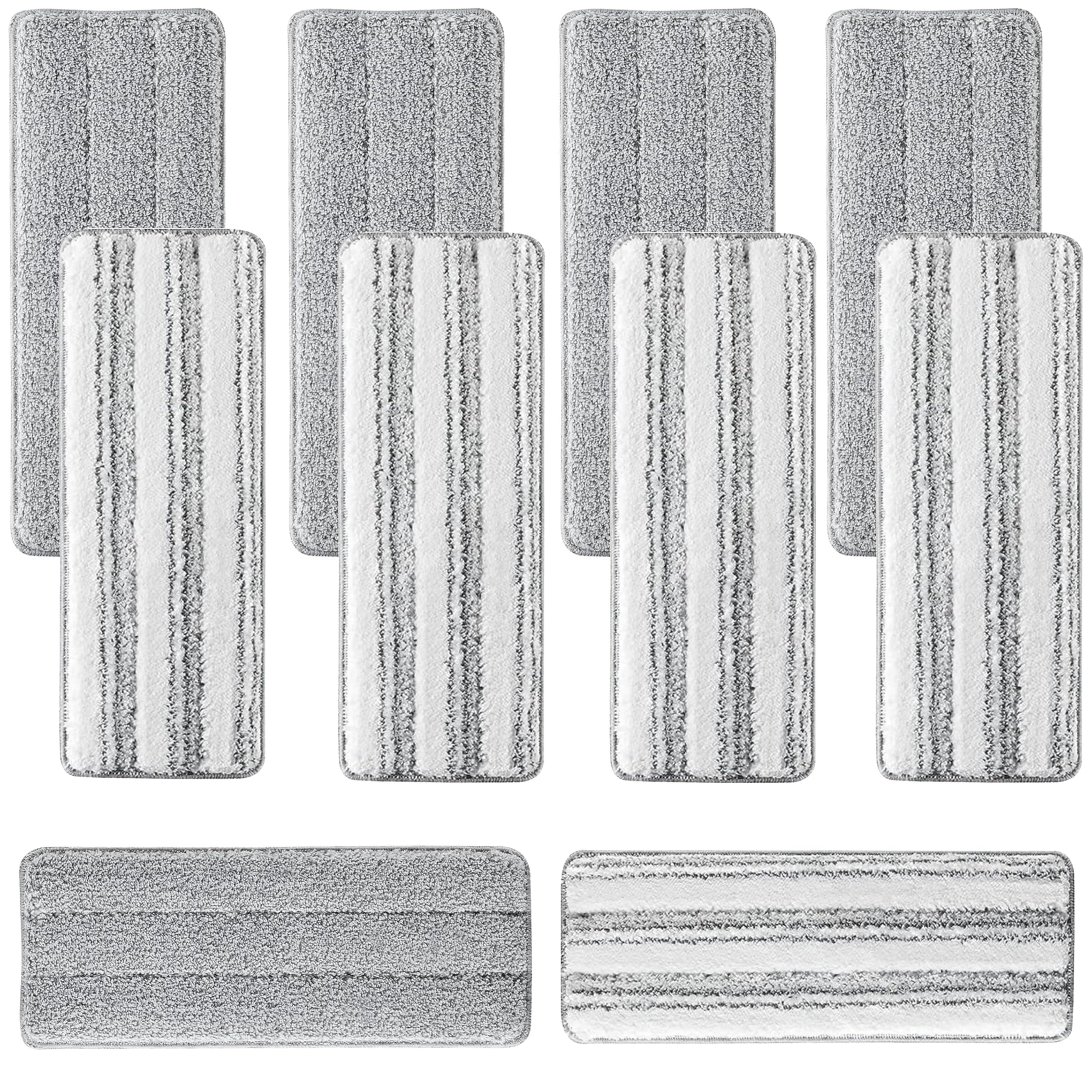 10 Pack Mop Replacement Pads for Joymoop (10 Count)