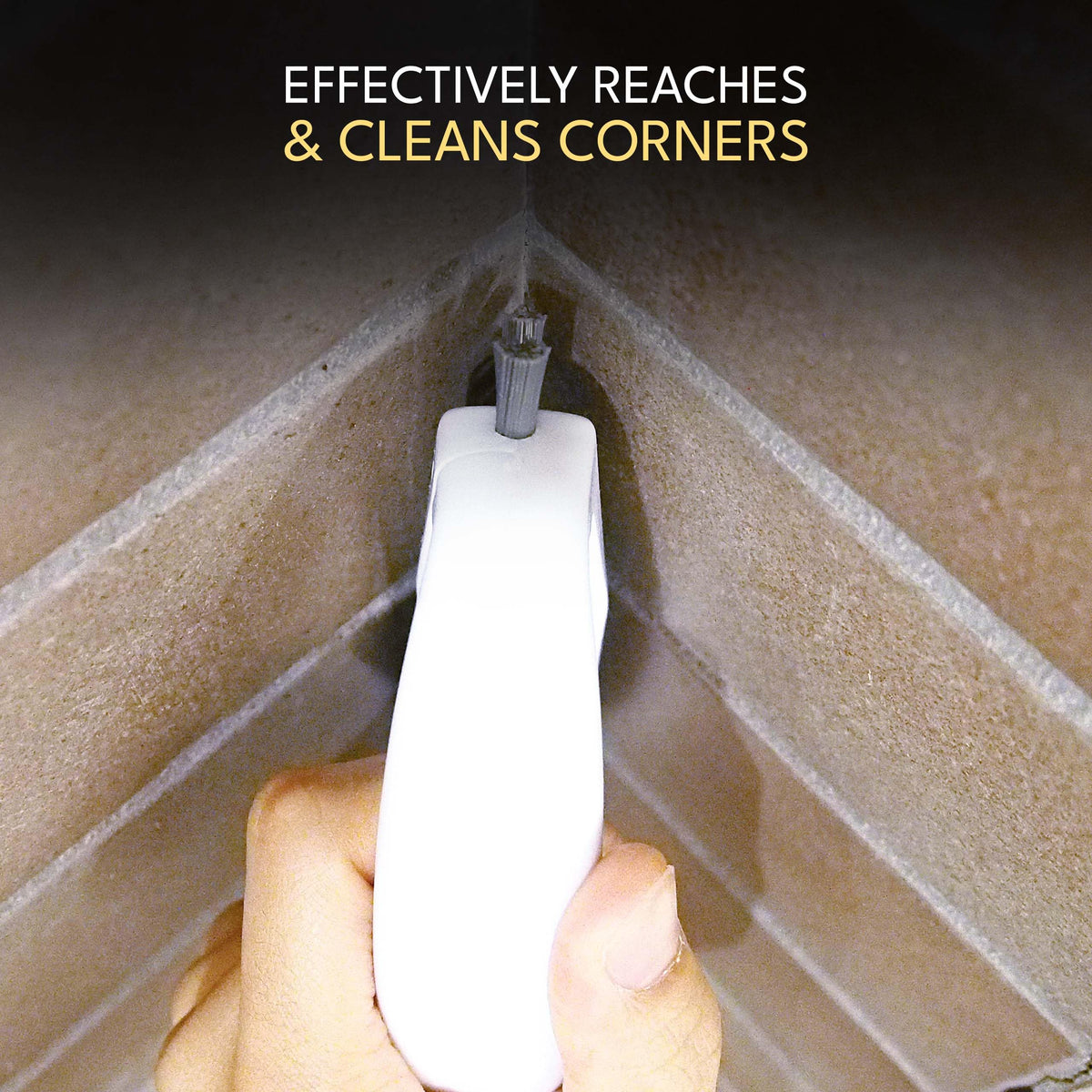 Grout Brush with Stiff Nylon Bristles