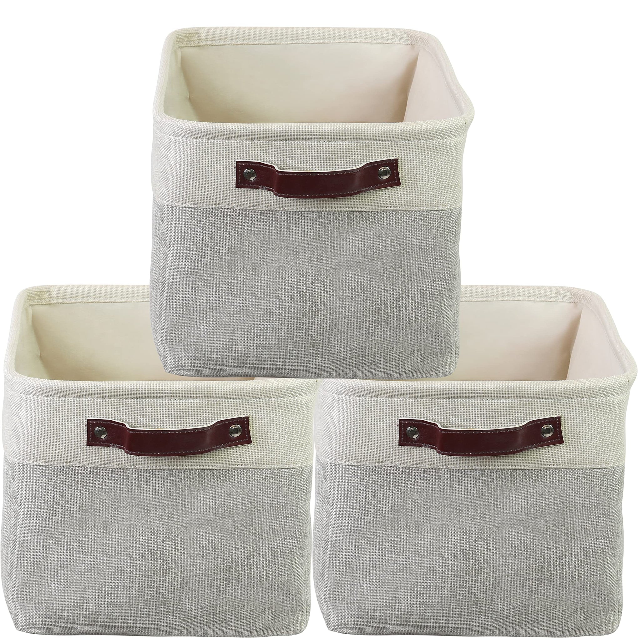 15" x 11" Large Fabric Storage Bin (3 Count)