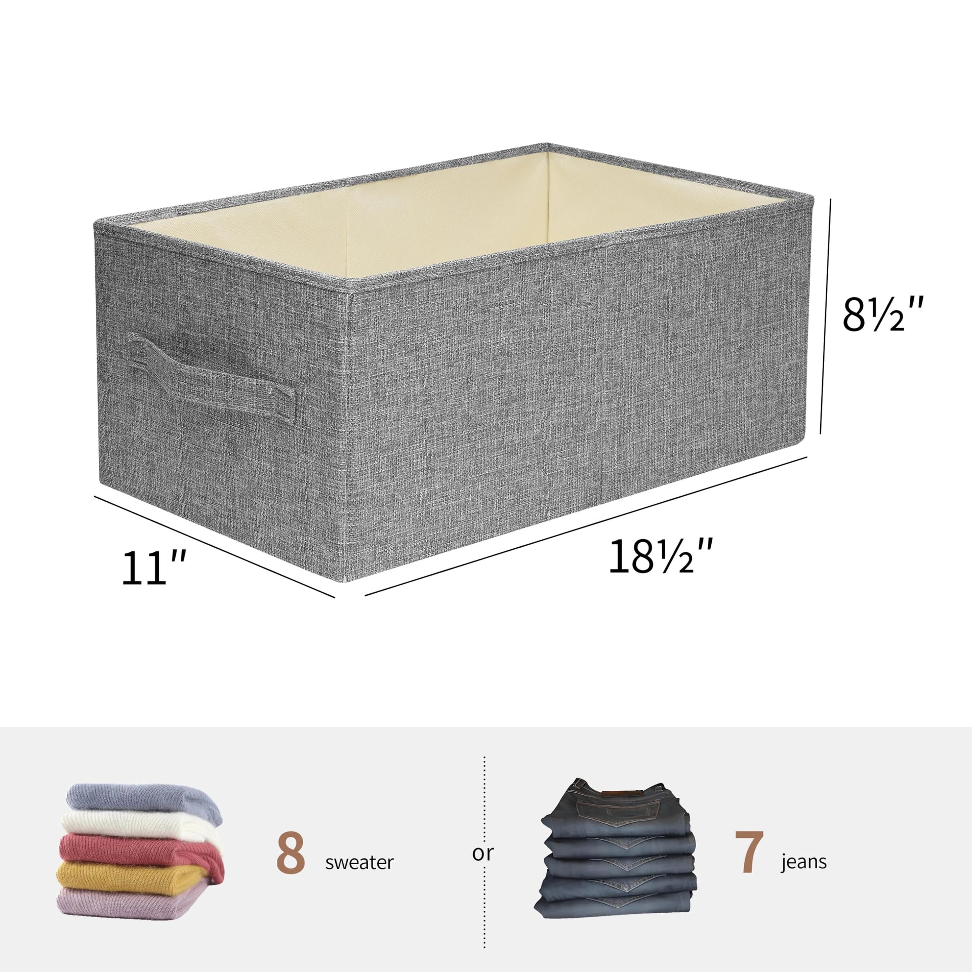 Linen Folding Storage Bins