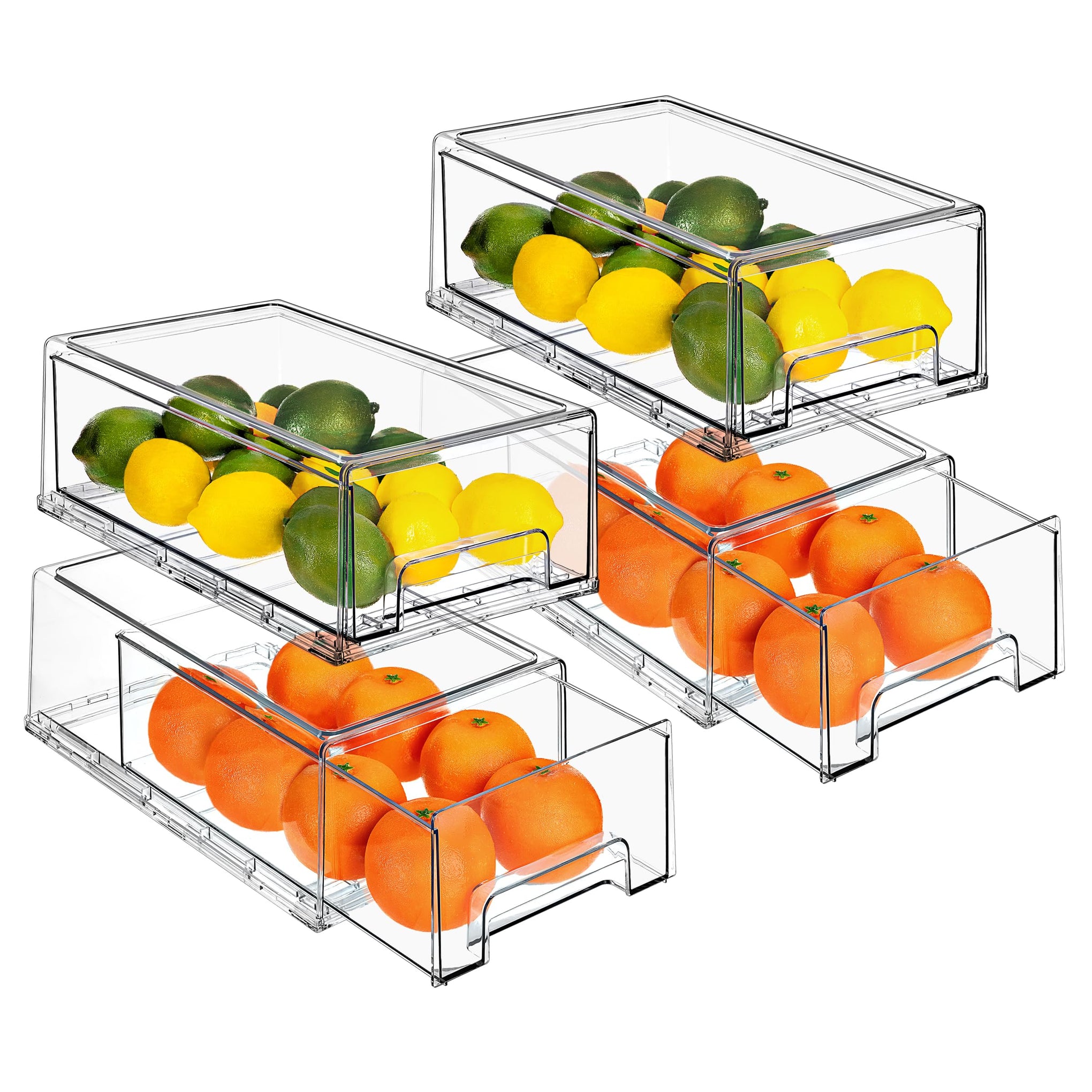 Medium Clear Storage Drawers