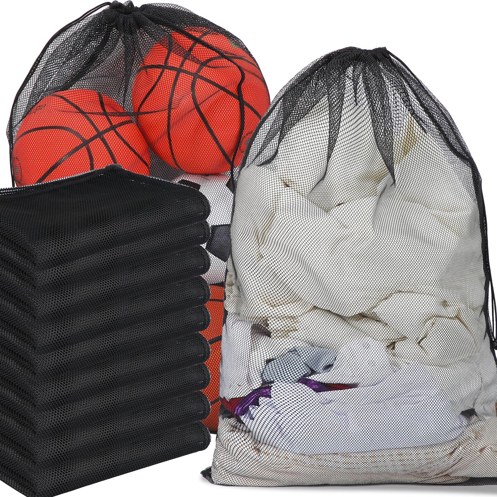 30 Pack Large Mesh Laundry Bags (30 Count)