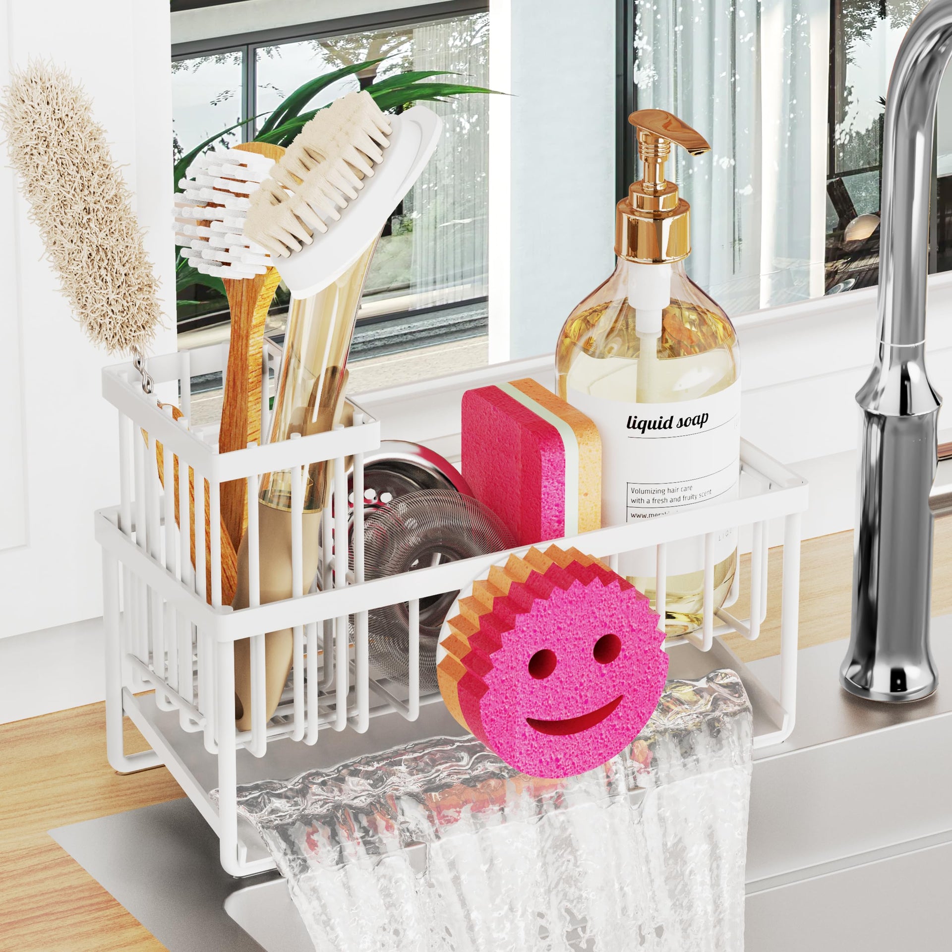 Sponge Holder for Kitchen Sink