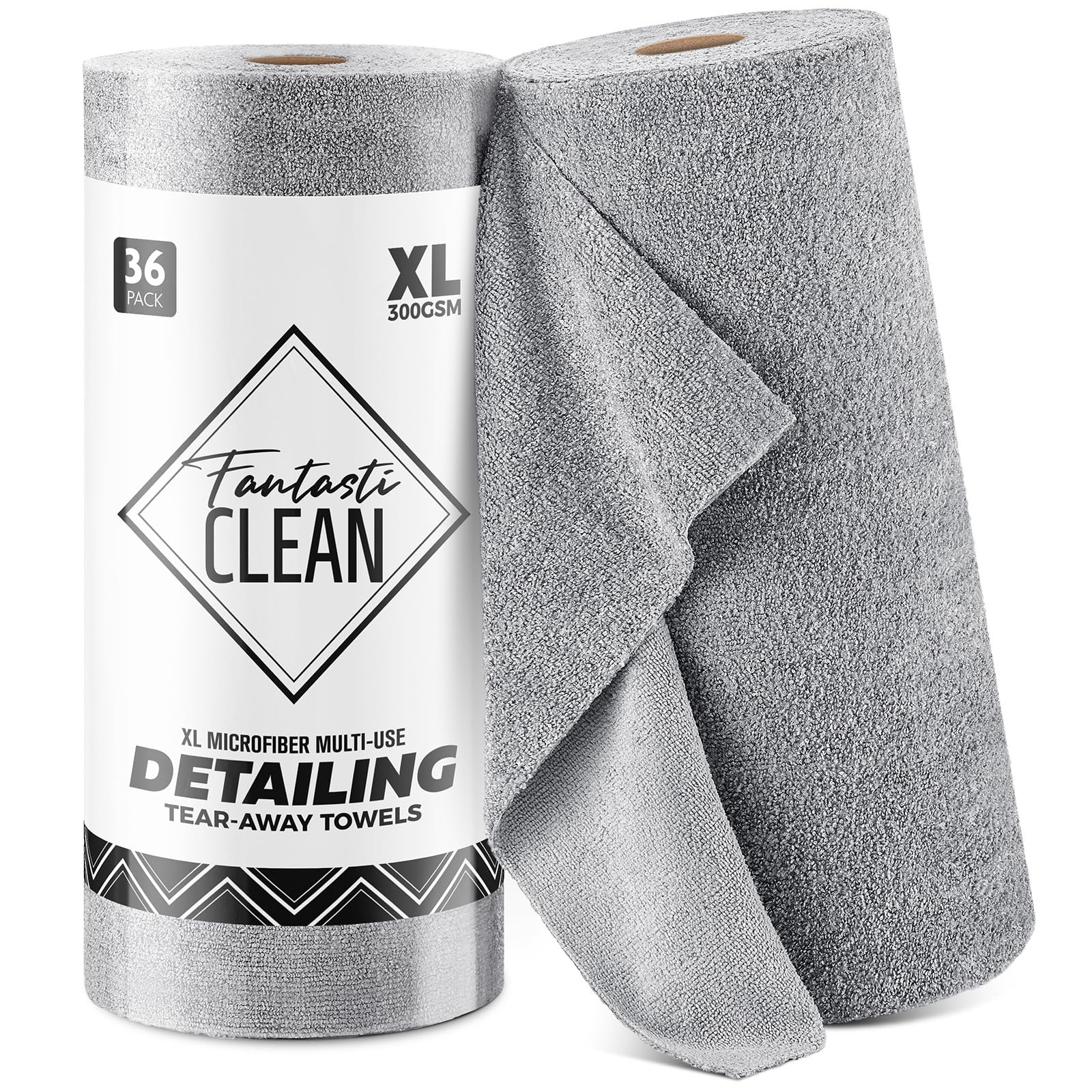Microfiber Cleaning Cloth Roll (36 Count)