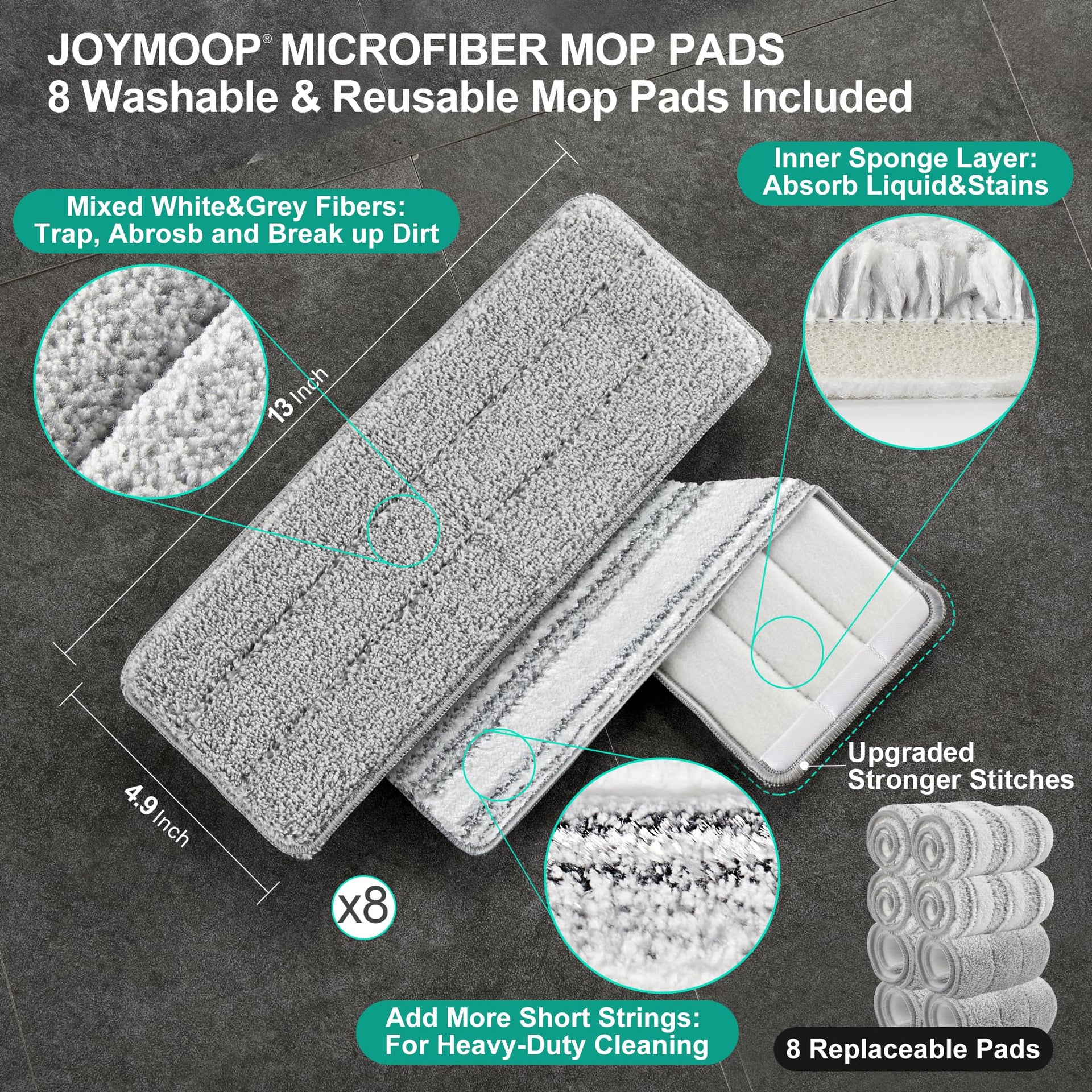 Mop and Bucket Set for Floor and Wall Cleaning - ModHome Supplies