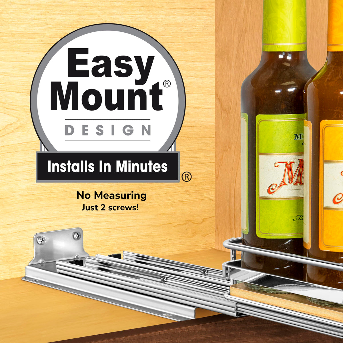 lite™ Pull Out Spice Organization for Cabinets