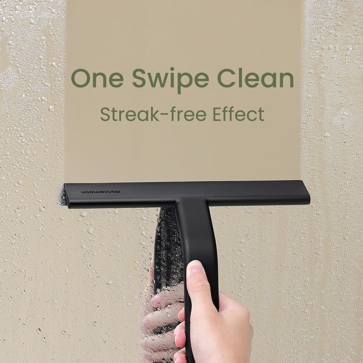 JustHang Shower Squeegee with Built
