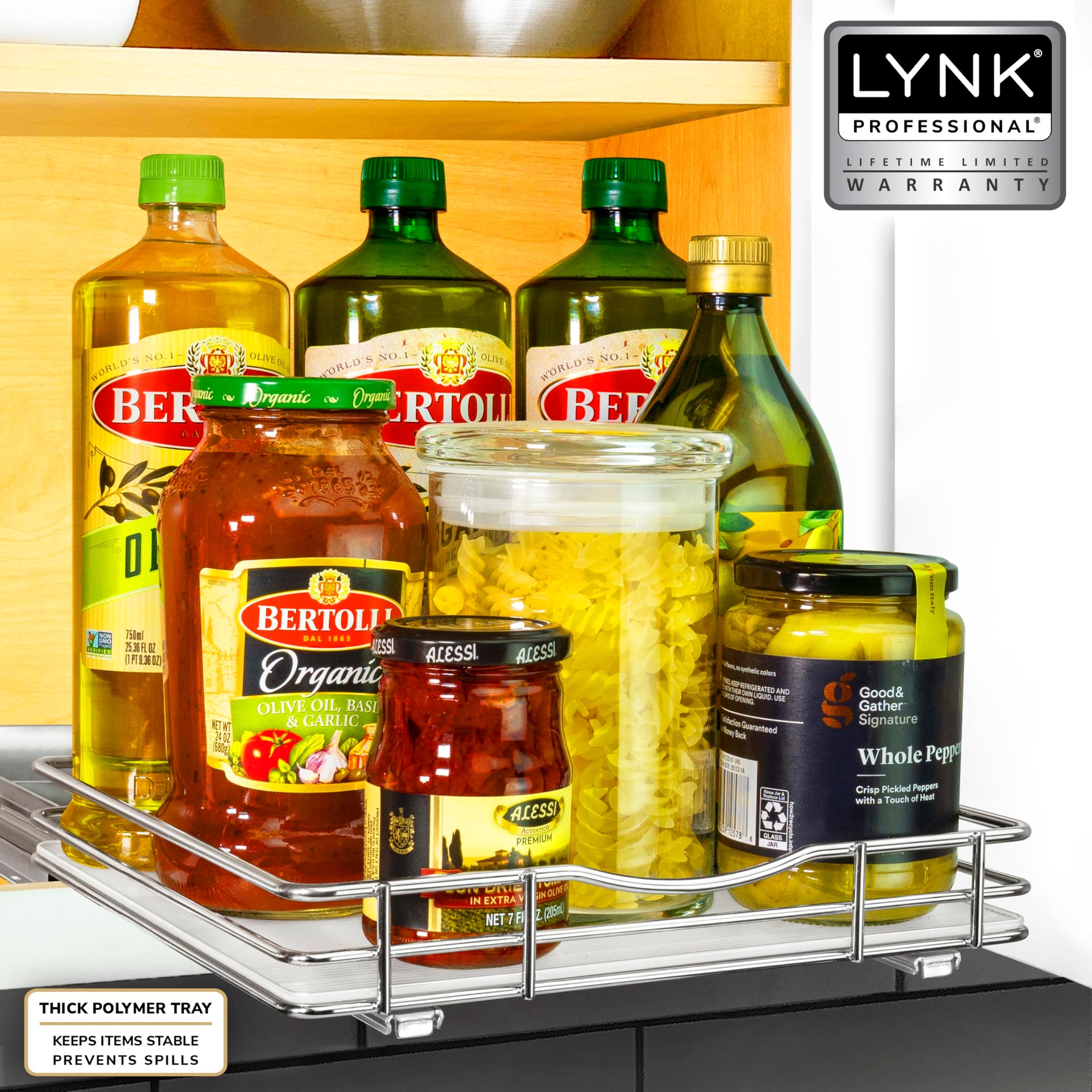 Pull Out Spice Organization for Cabinets