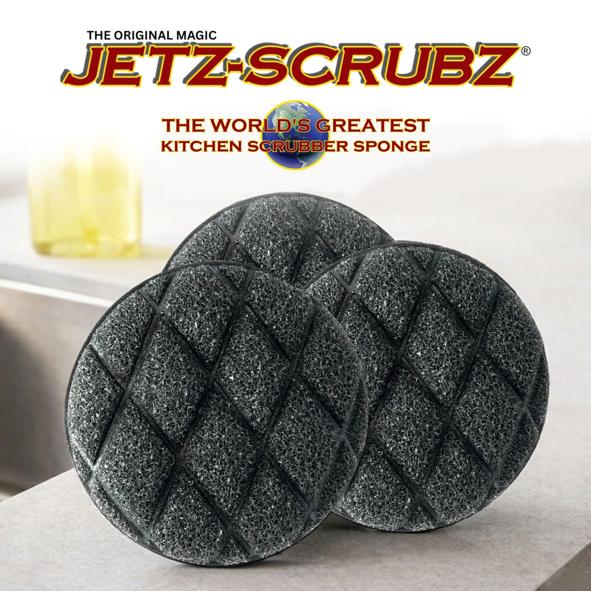 Scrubber Sponge (3 count)
