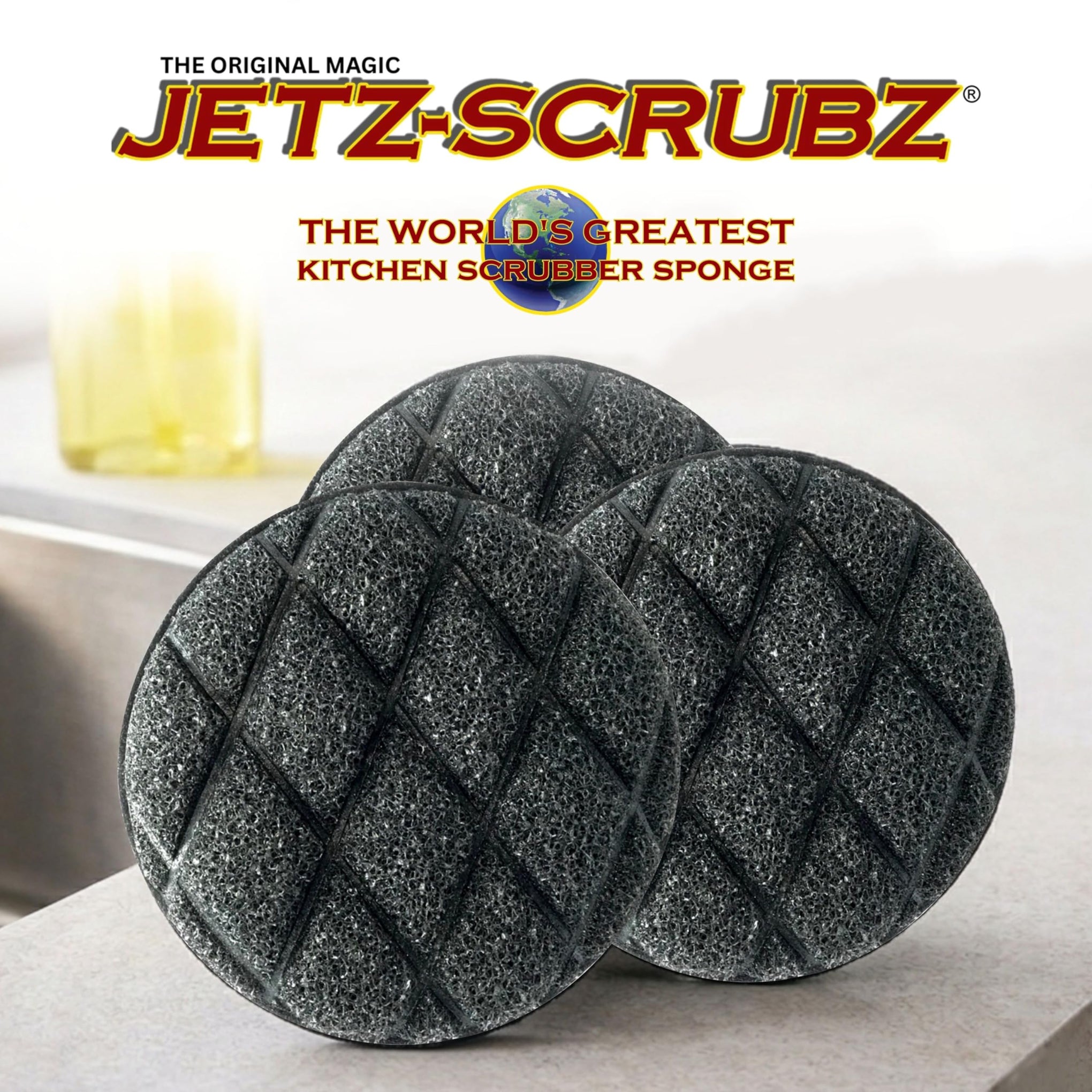 Scrubber Sponge (3 count)
