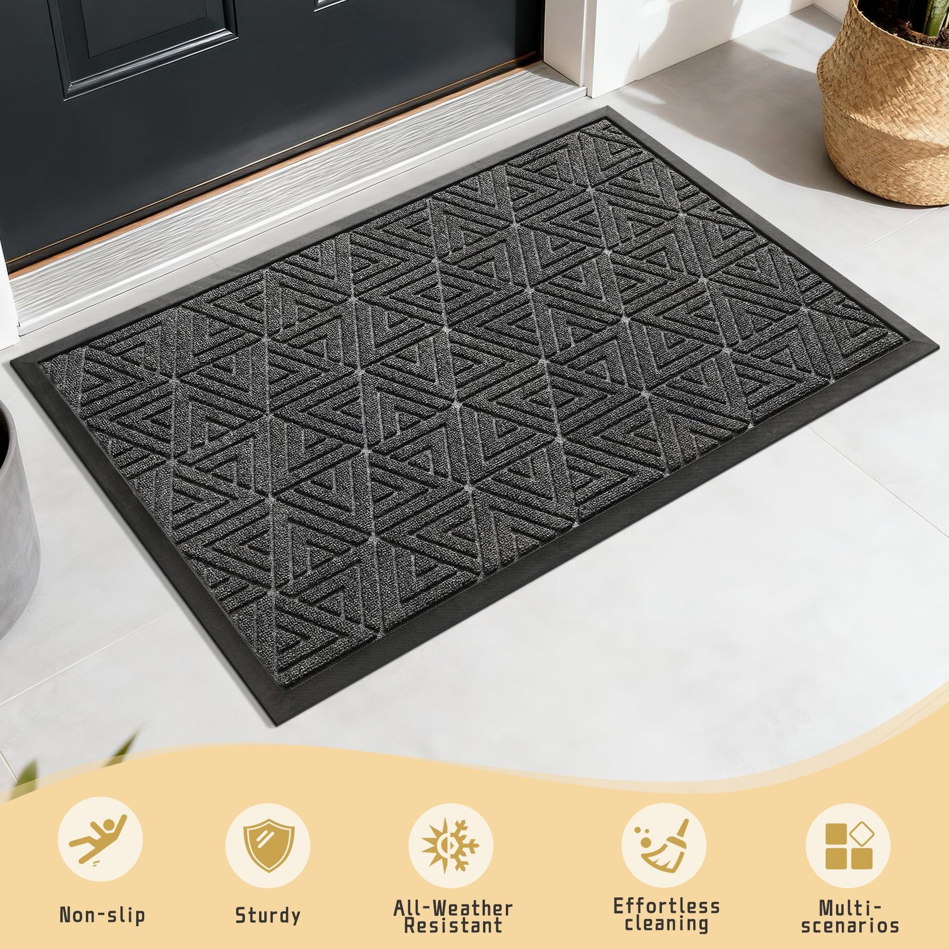 Outdoor Mats for Front Door 29.5x17
