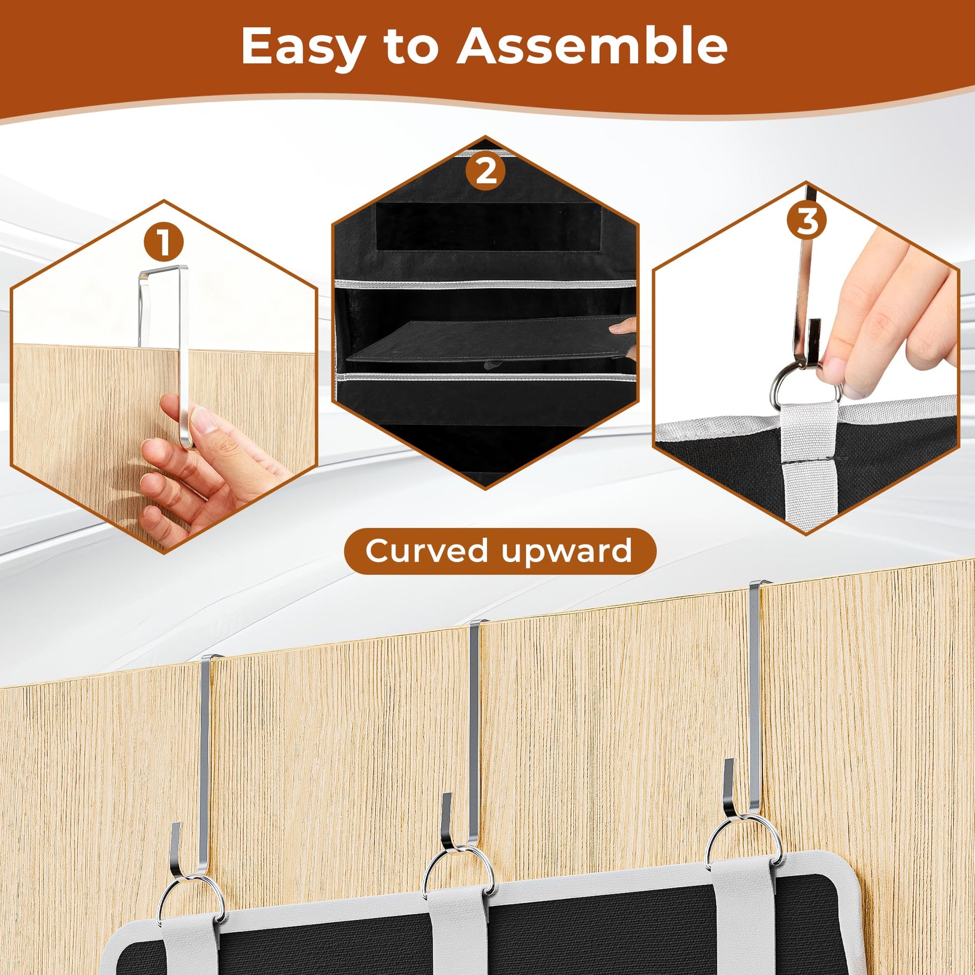 5 Tier Over The Door Organizer Space