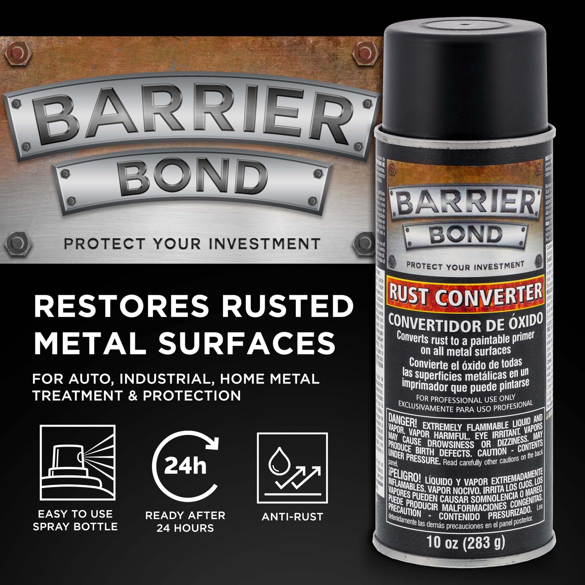 Barrier Bond Rust Converter (10 Ounce)