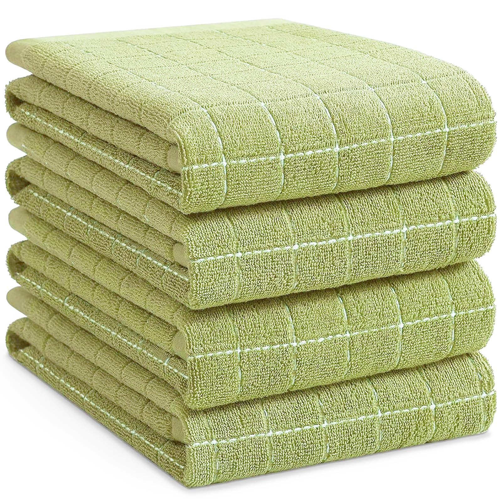 100% Cotton Terry Kitchen Towels (4 Count)