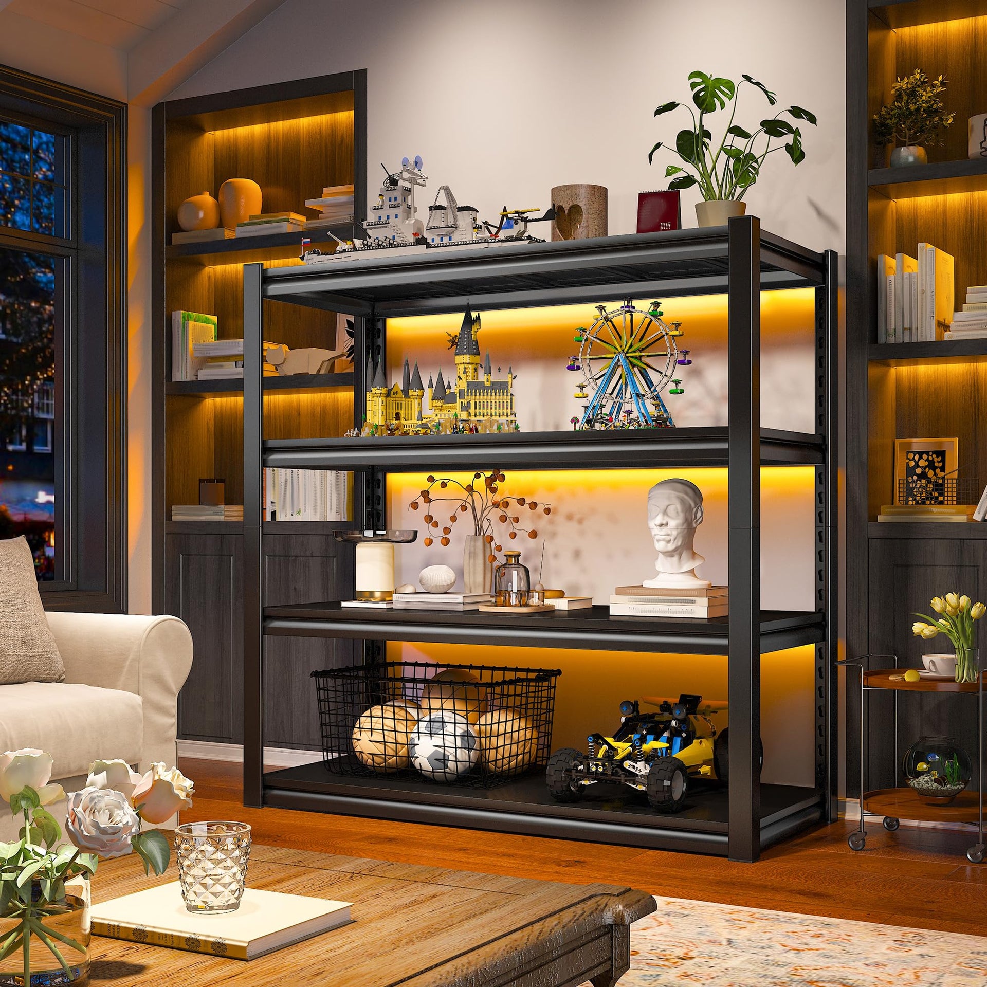 40" W Garage Shelving