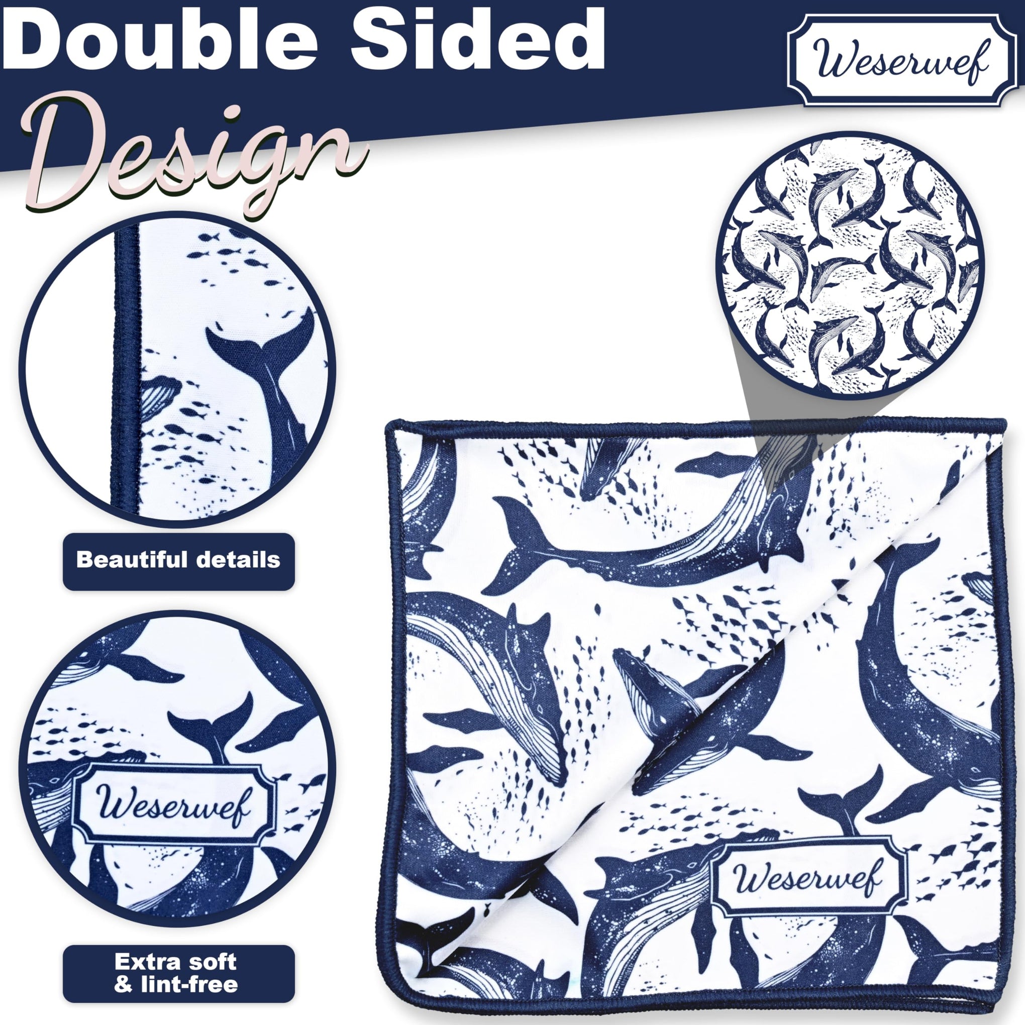 Design Microfiber Glasses Cleaning Cloth