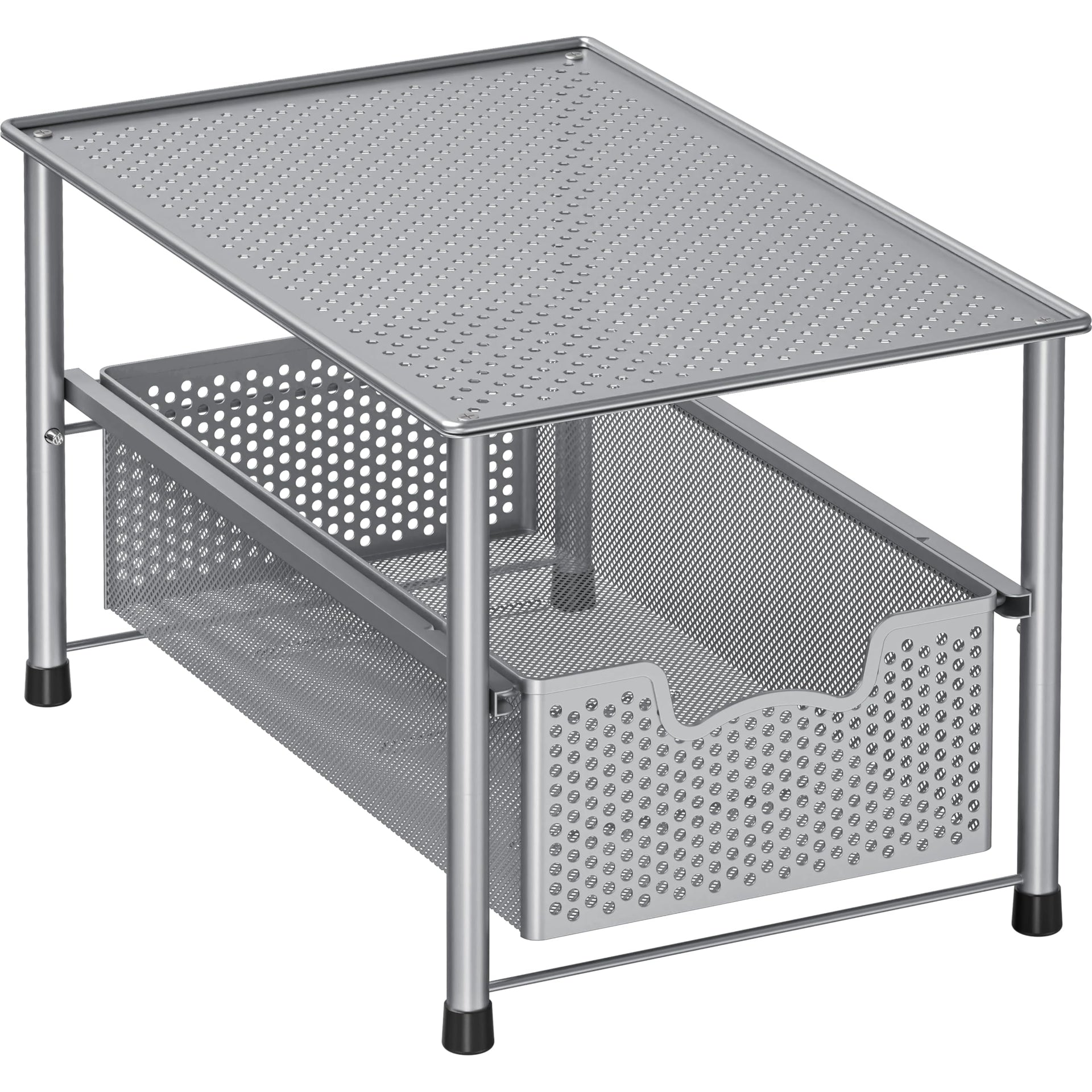 Stackable Under Sink Sliding Basket Drawer