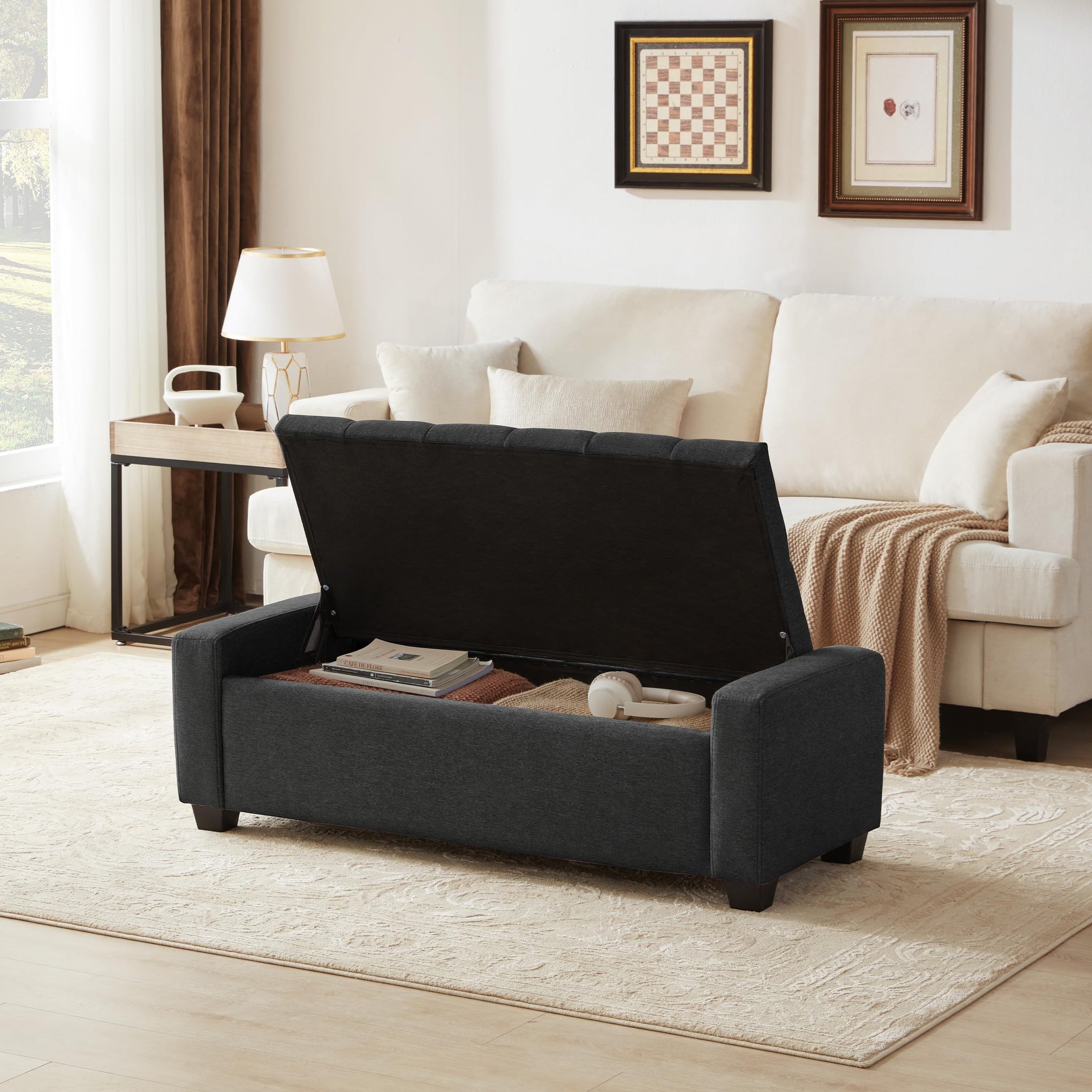 48" Ottoman with Storage