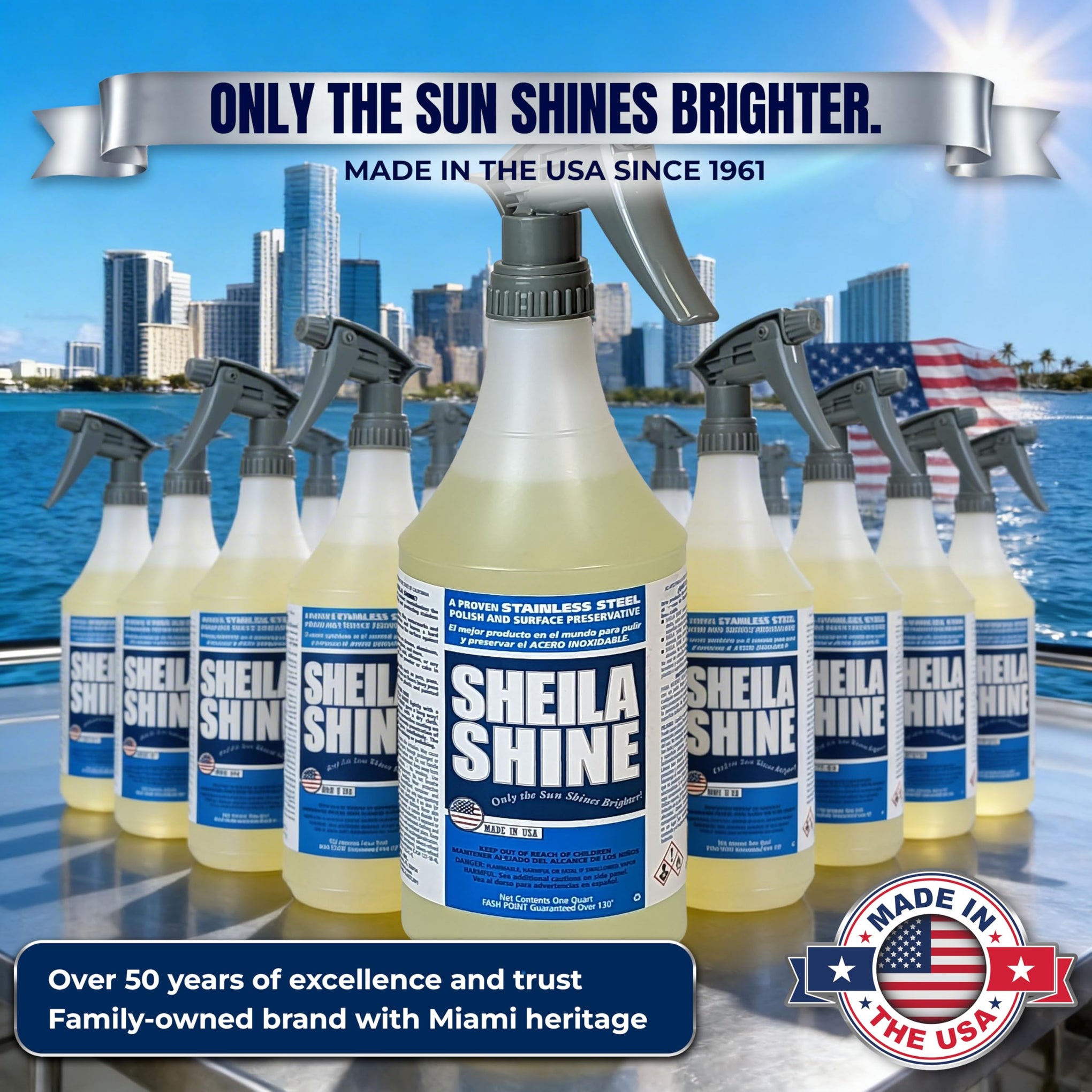 1 Quart Stainless Steel Cleaner and Polish w (32 Ounce)