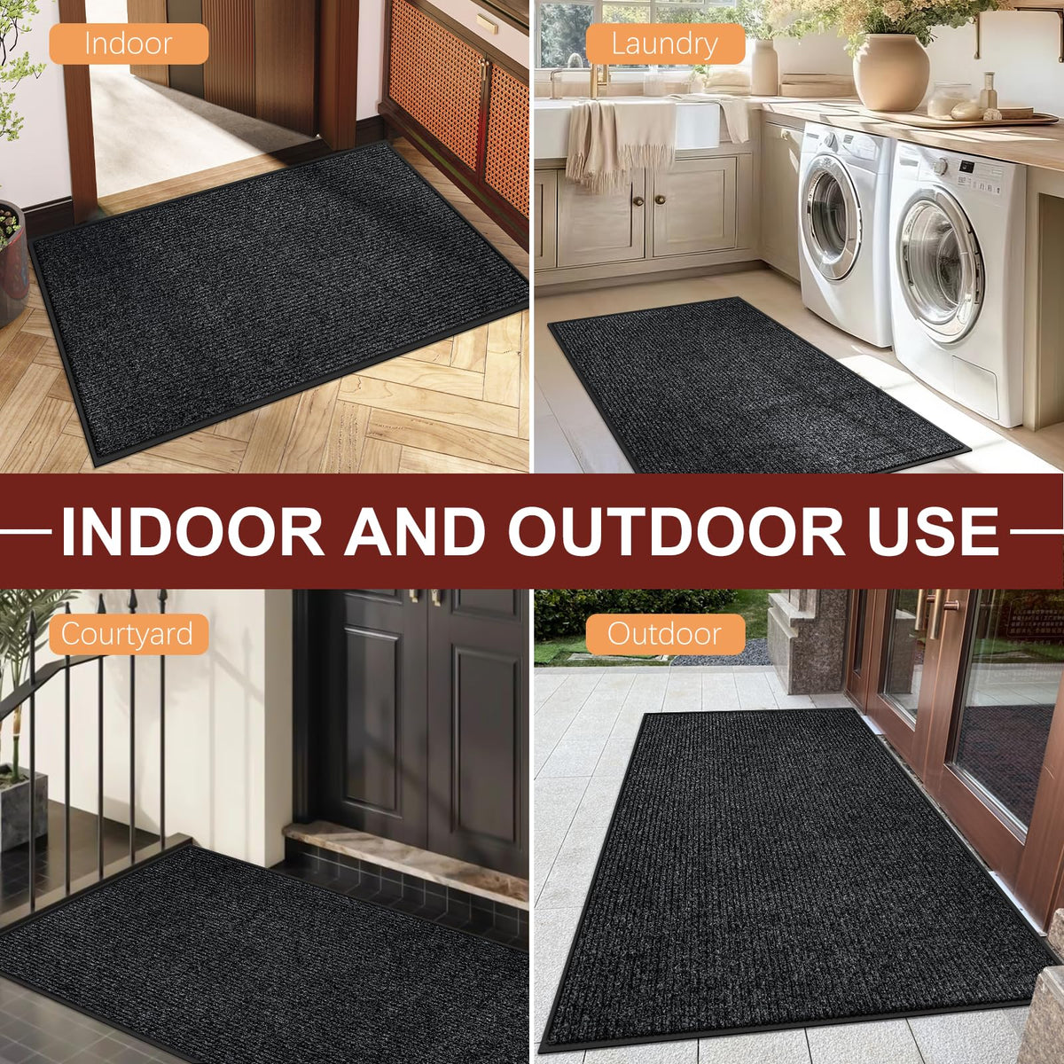 Indoor Outdoor Door Mat (6 Sq Ft)